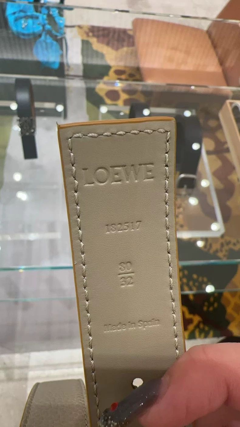 Loewe LOEWE leather belt Size ONE SIZE - 1 Thumbnail