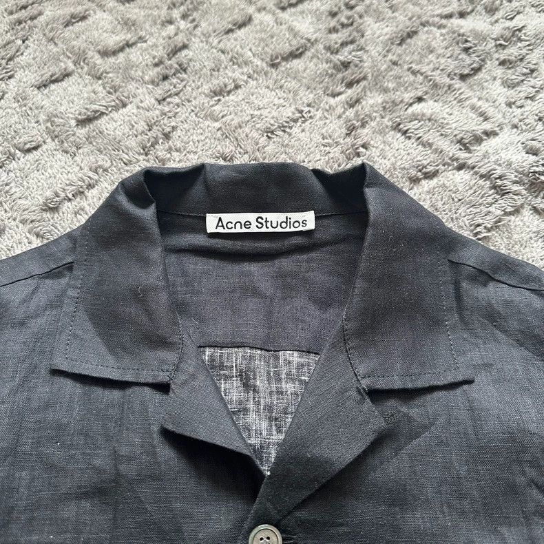 Acne Studios Acne Studios size:46 Washed linen palm ghost claw short-sl Size US S / EU 44-46 / 1 - 4 Thumbnail