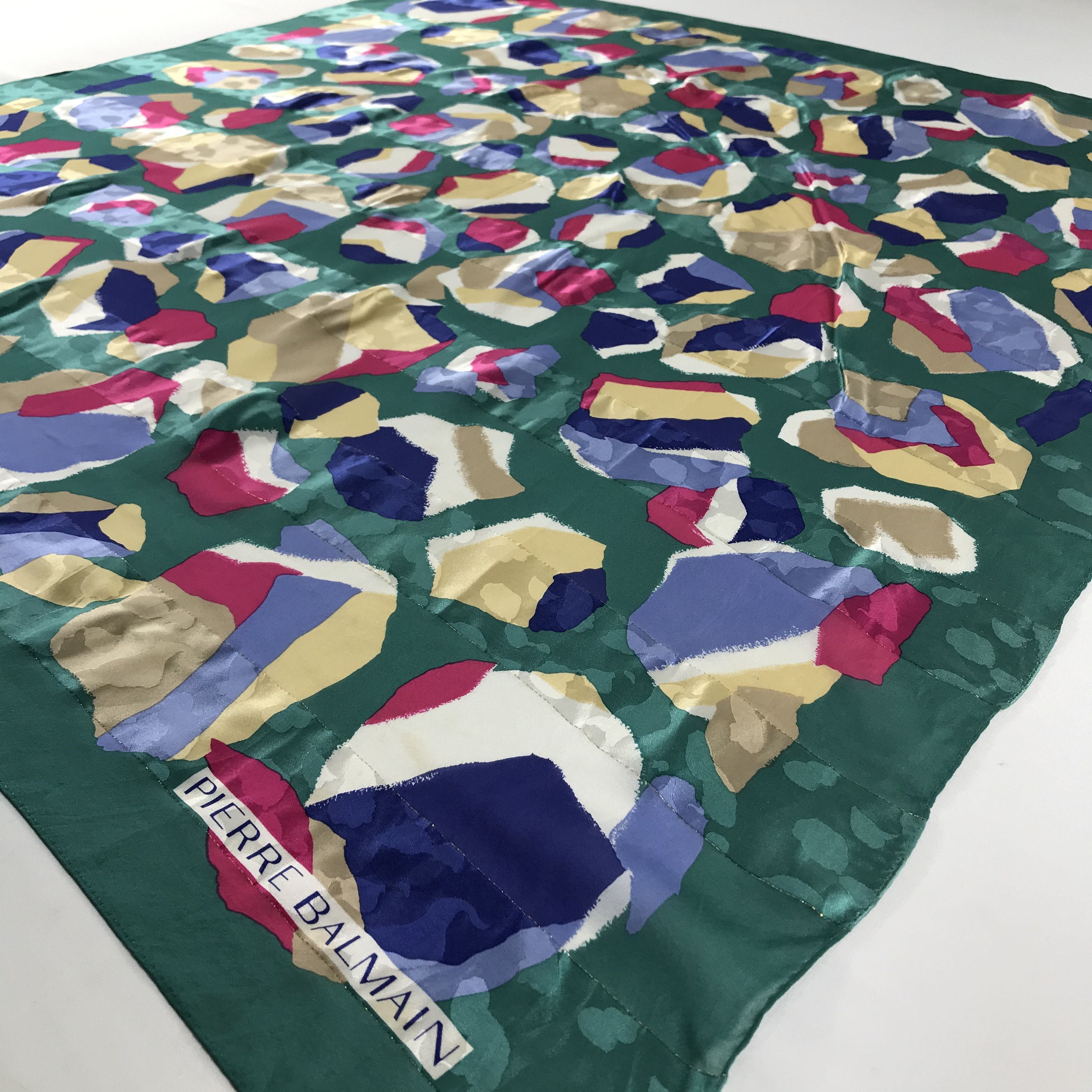 Pierre Balmain Vintage Pierre Balmain Silk scarf Size ONE SIZE - 3 Thumbnail