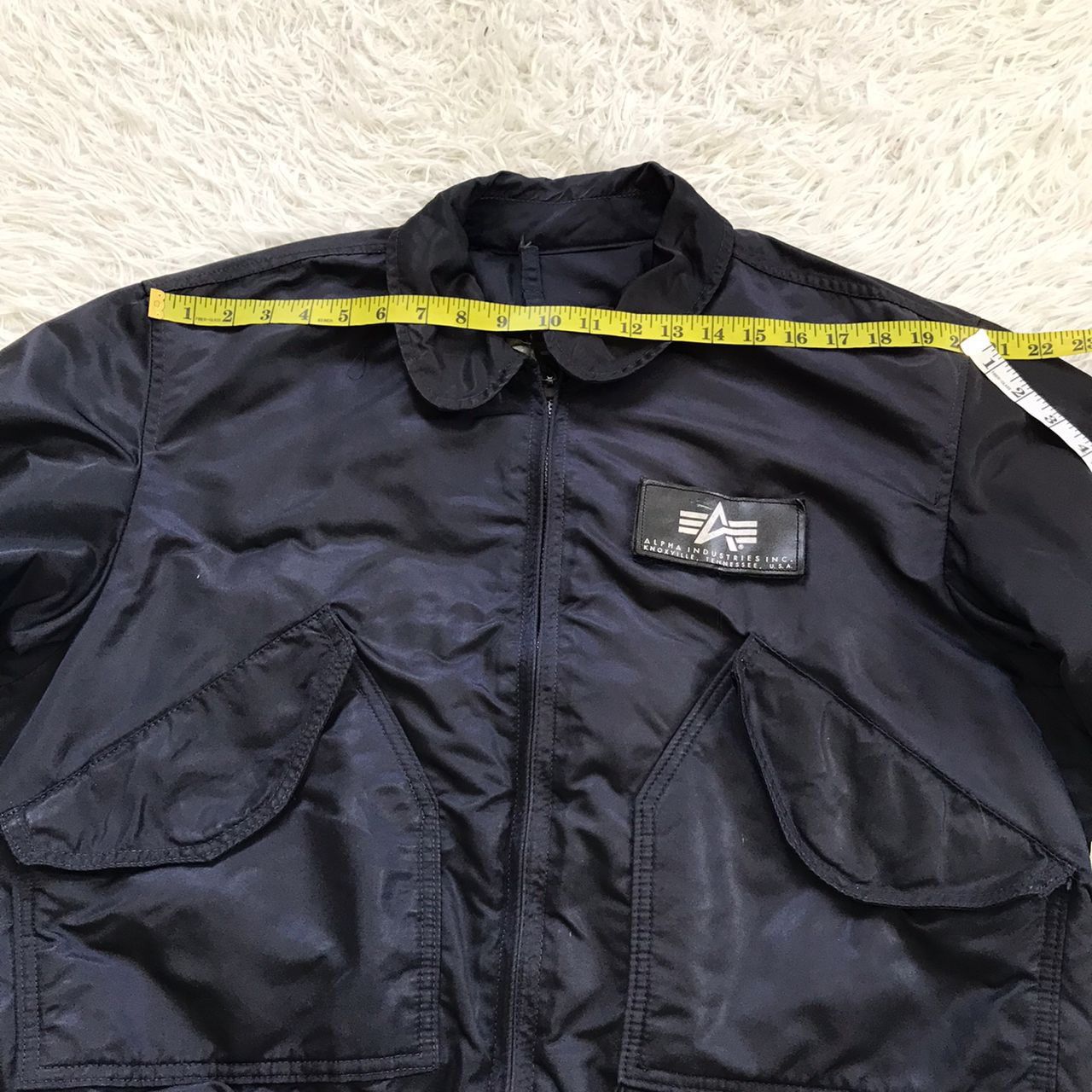 Alpha Industries Vintage Alpha Industries Bomber Jacket CWU-45 Ideal Zipper Size US L / EU 52-54 / 3 - 8 Thumbnail