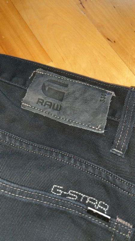 G-Star Stacked Mid Skinny Pants Semi Flared Alt Neo Denim Goth 32 Size US 32 / EU 48 - 2 Thumbnail