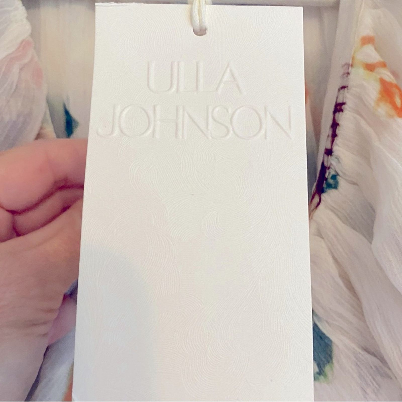 Ulla Johnson New! Ulla Johnson $690 Silk Zina Dress Aurora Ivory Silk 2 Size XS / US 0-2 / IT 36-38 - 4 Thumbnail