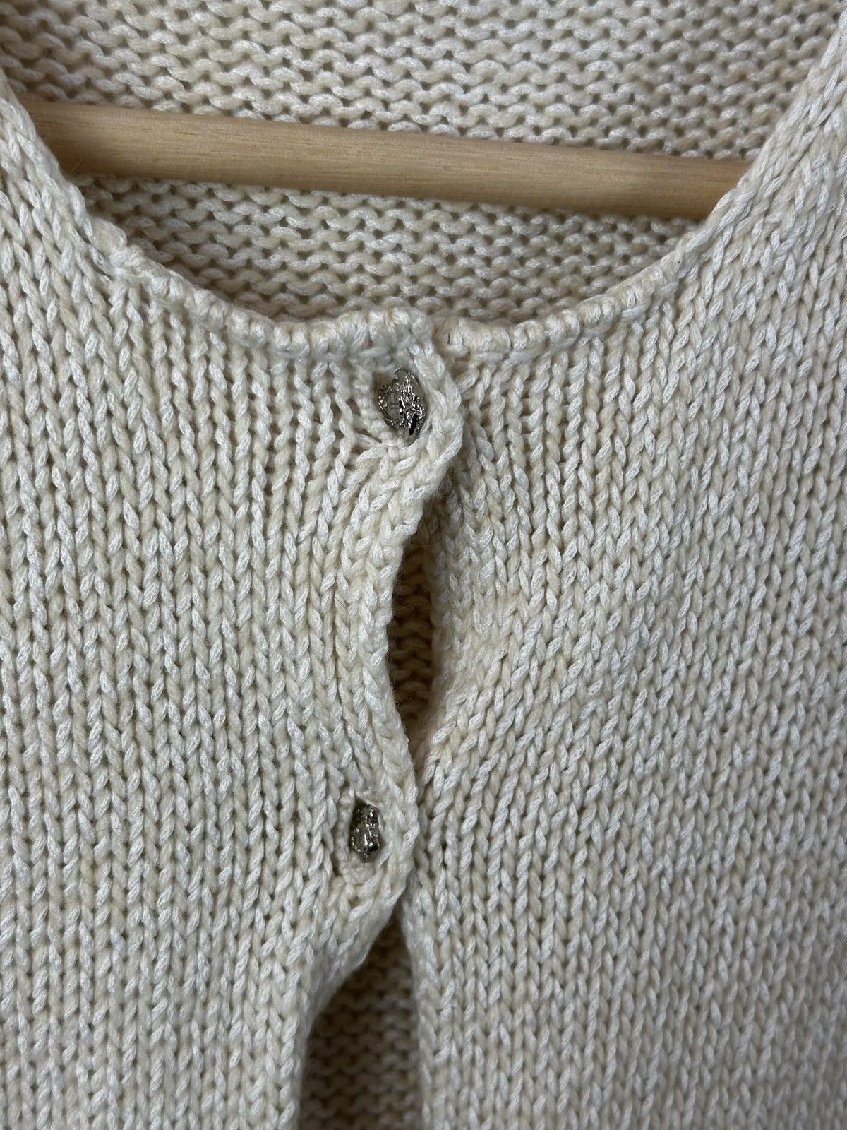 Versace Vintage Gianni Versace Silver Medusa Knit Sweater Size M / US 6-8 / IT 42-44 - 5 Thumbnail