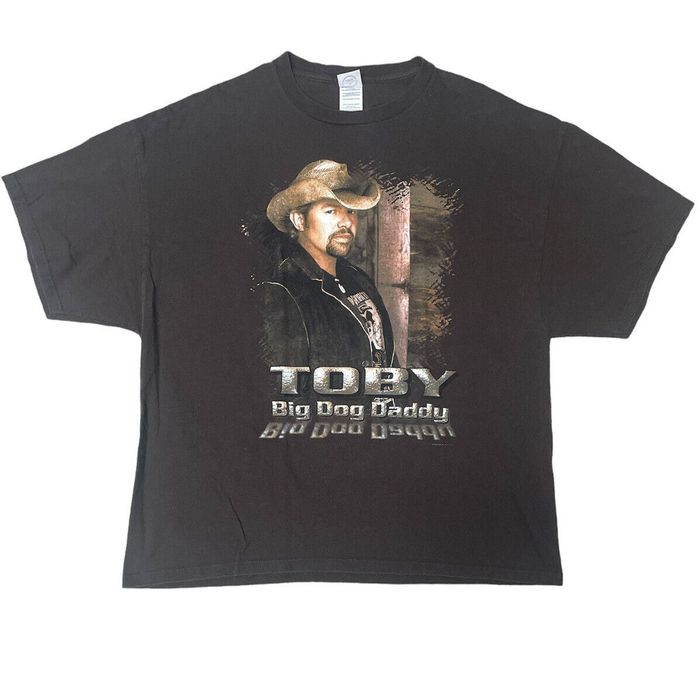 Delta Toby Keith Big Dog Daddy Tour 2XL Concert 2 sided brown | Grailed