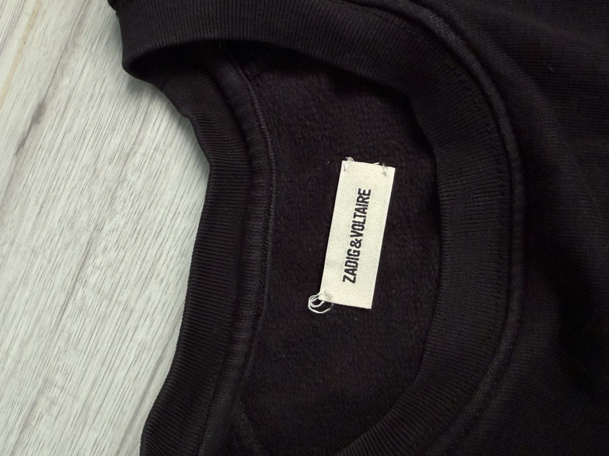 Designer × Japanese Brand × Zadig & Voltaire Hype sweatshirt ZADIG & VOLTAIRE skull logo Size US M / EU 48-50 / 2 - 4 Thumbnail