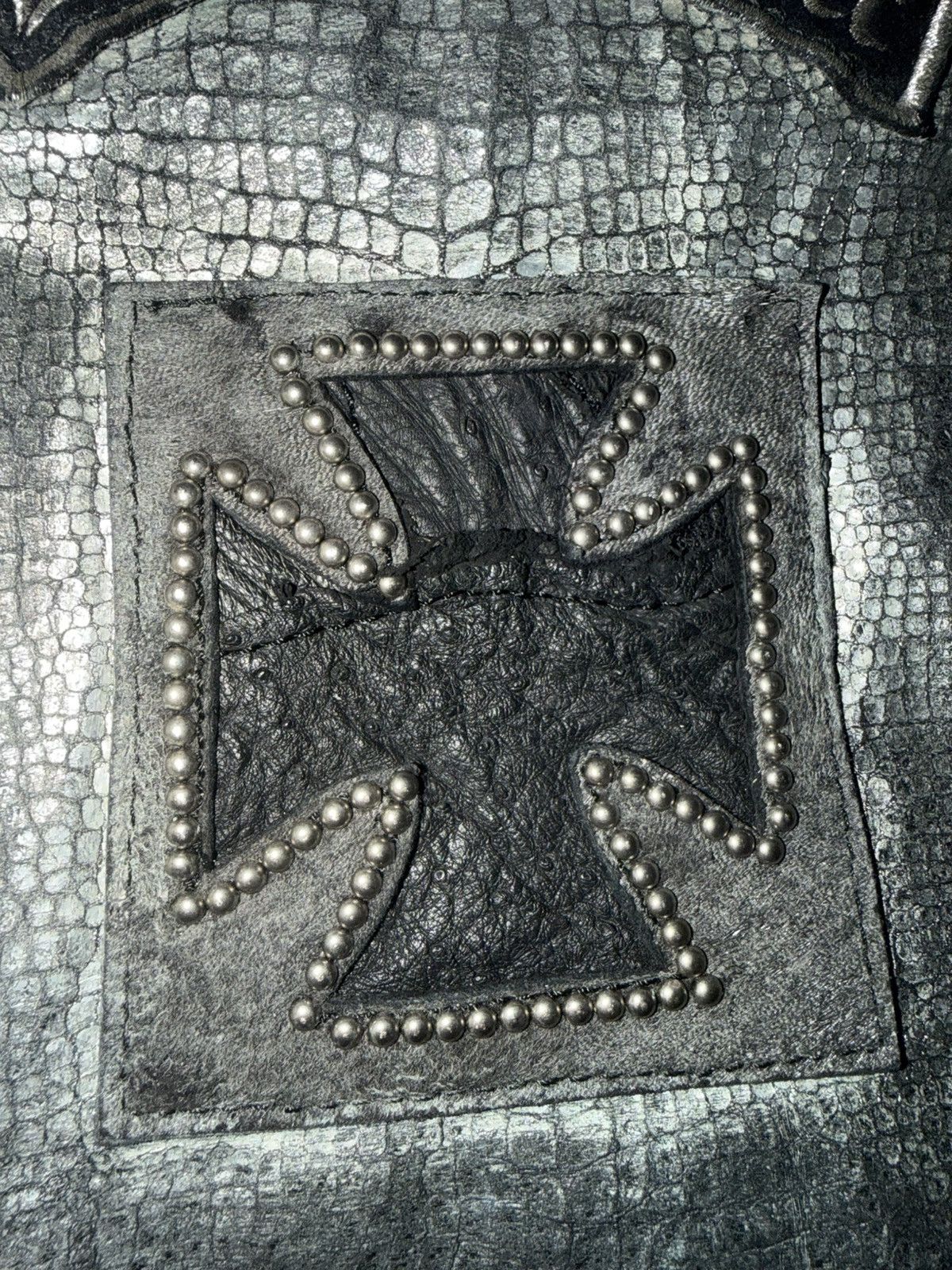 Yasuyuki Ishii Yasuyuki Ishii Snakeskin Leather Patch Jacket Size US S / EU 44-46 / 1 - 9 Thumbnail