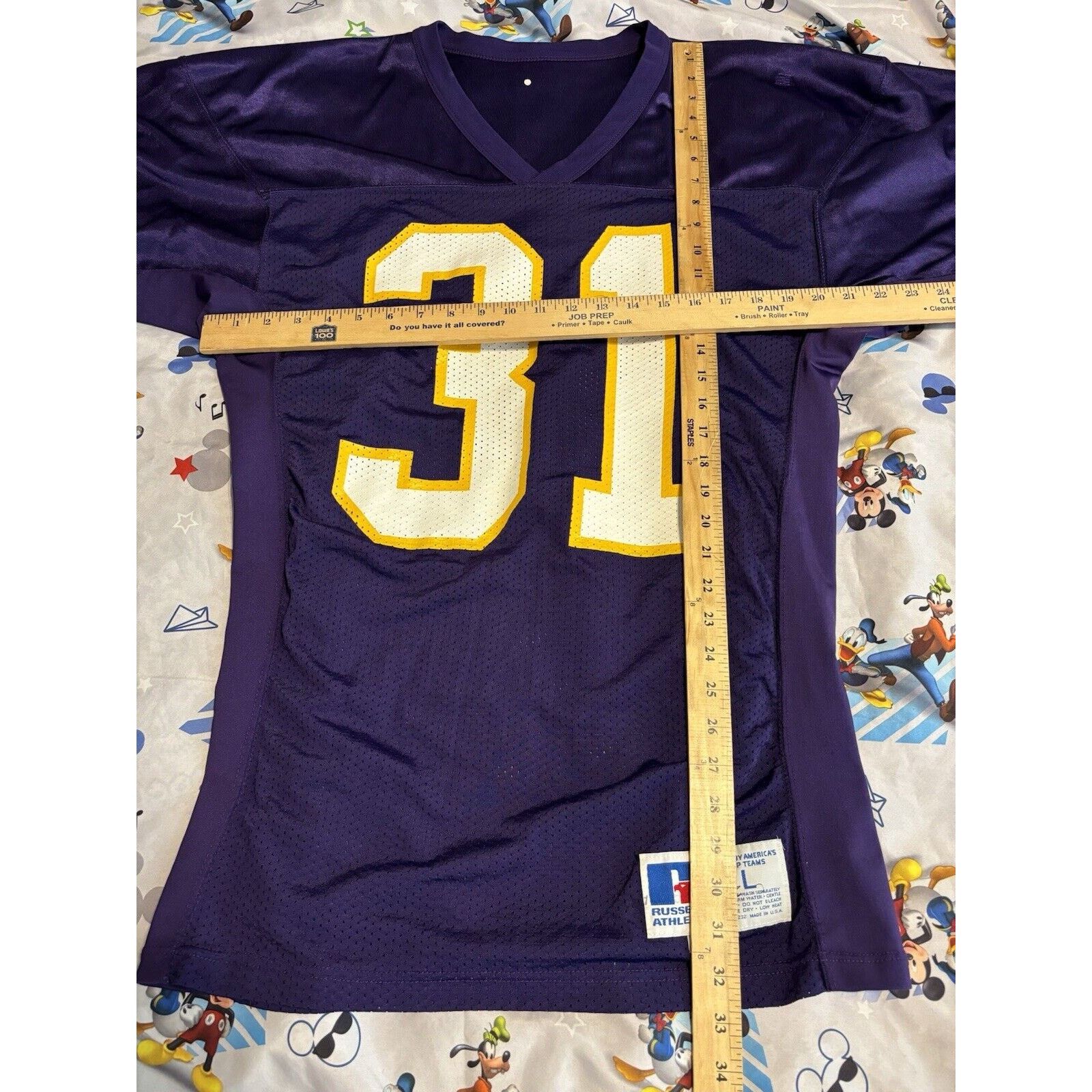 Other Vintage viking 31 Russell Athletics Size L football jersey Size US L / EU 52-54 / 3 - 6 Thumbnail