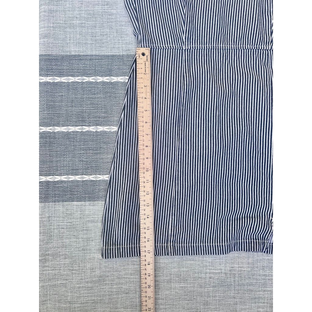 Bdg BDG Urban Outfitters Sleevless Tank Dress M Striped Denim Size M / US 6-8 / IT 42-44 - 9 Thumbnail