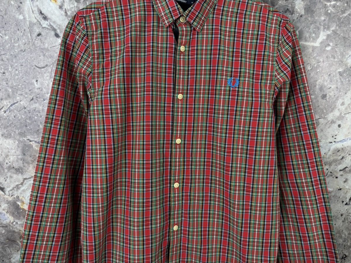 Fred Perry Men’s Fred Perry Shirt Button Up Long Sleeve Size Medium Size US M / EU 48-50 / 2 - 3 Thumbnail
