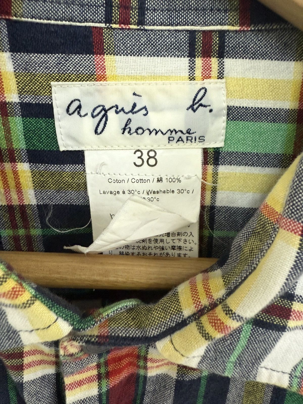 agnes b. Vintage Agnes B Patchwork look A like Shirt Size US M / EU 48-50 / 2 - 4 Thumbnail