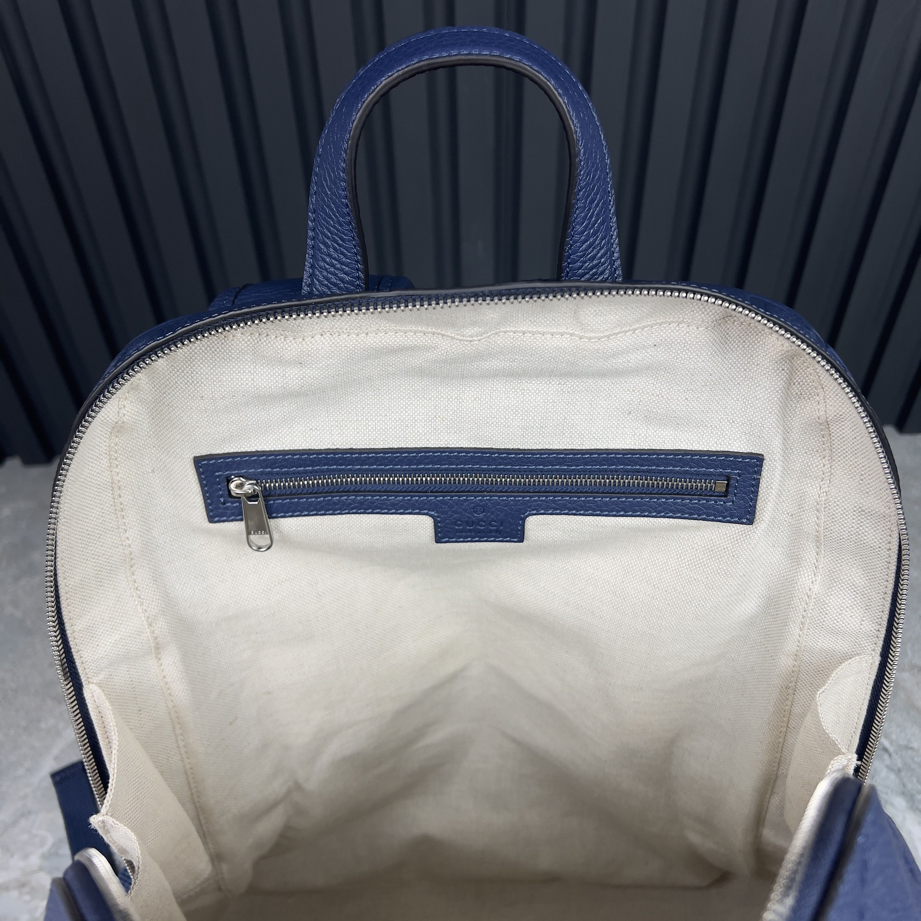Gucci RRP $3550 Gucci Medium Jumbo GG Backpack Grain Leather Size ONE SIZE - 15 Thumbnail