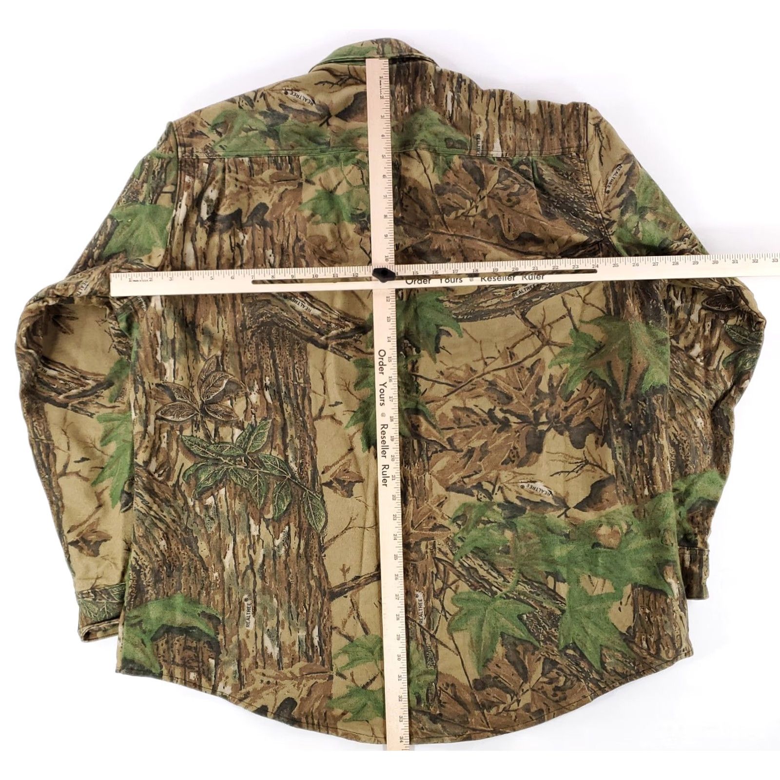 Realtree VINTAGE Rattlers Brand Realtree Camo Button Down Shirt Made in the USA Mens XXL Shirt Size US XXL / EU 58 / 5 - 7 Thumbnail