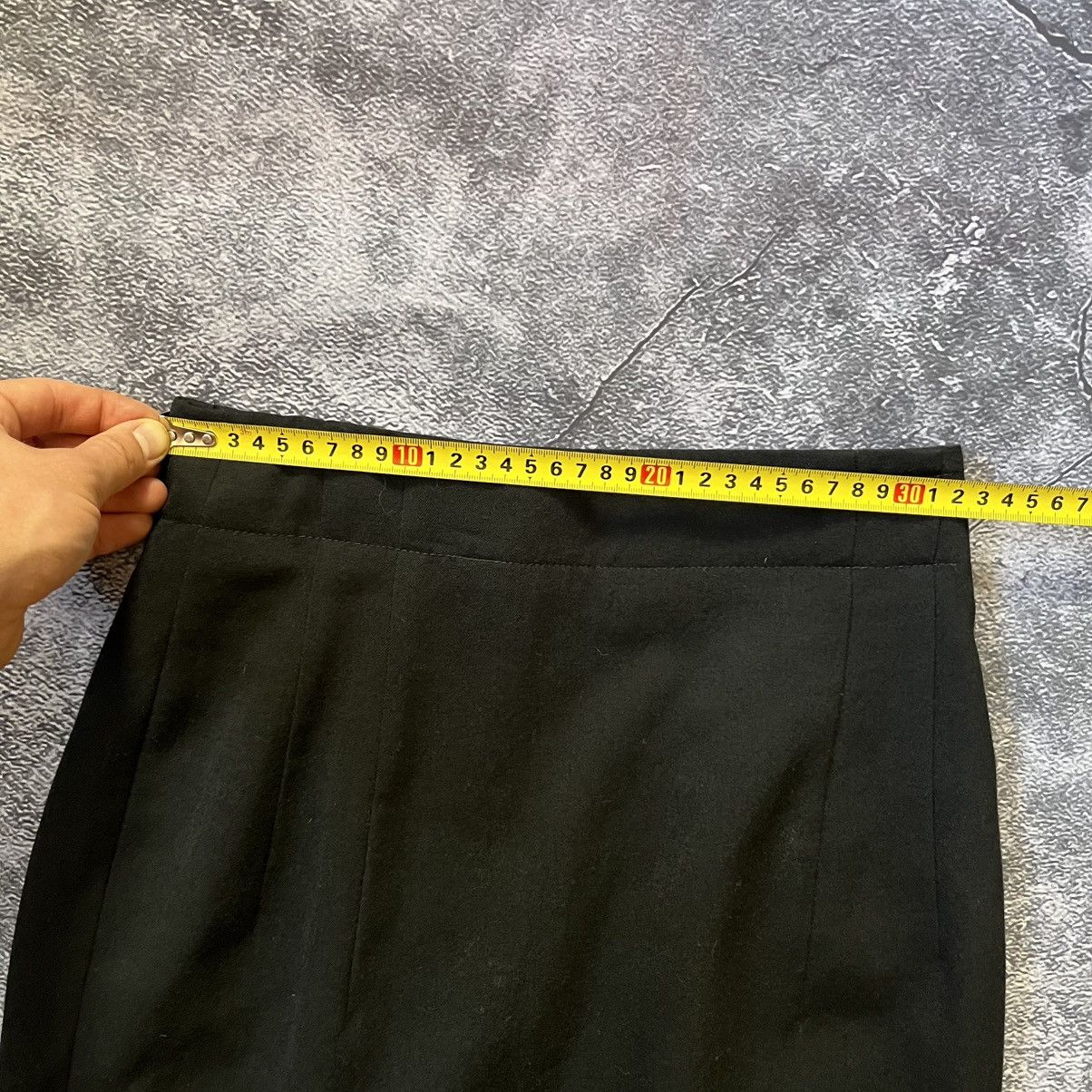Jil Sander Jil Sander Womens Knee Length Pencil Skirt Black Wool Blend Size 24" / US 00 / IT 34 - 12 Thumbnail