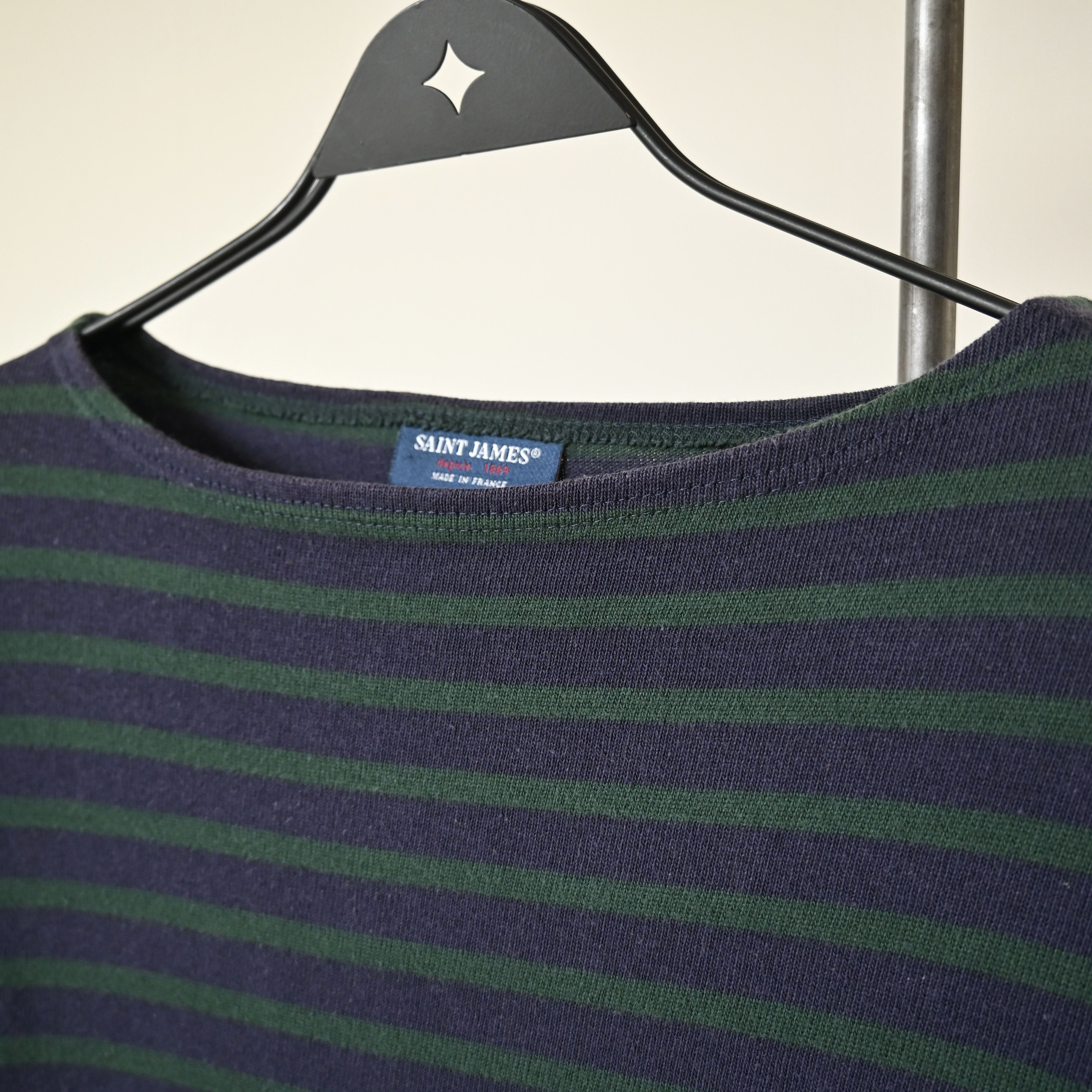 Saint James SAINT JAMES "GUILDO" heavyweight cotton breton shirt, 4/M Size US M / EU 48-50 / 2 - 8 Thumbnail