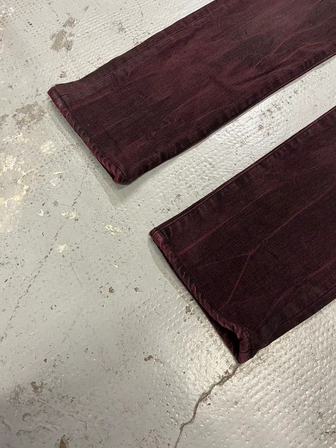 Dior 2010s Dior Purple Shadow Slim Denim Jeans by Kris Van Assche Size US 39 - 7 Thumbnail