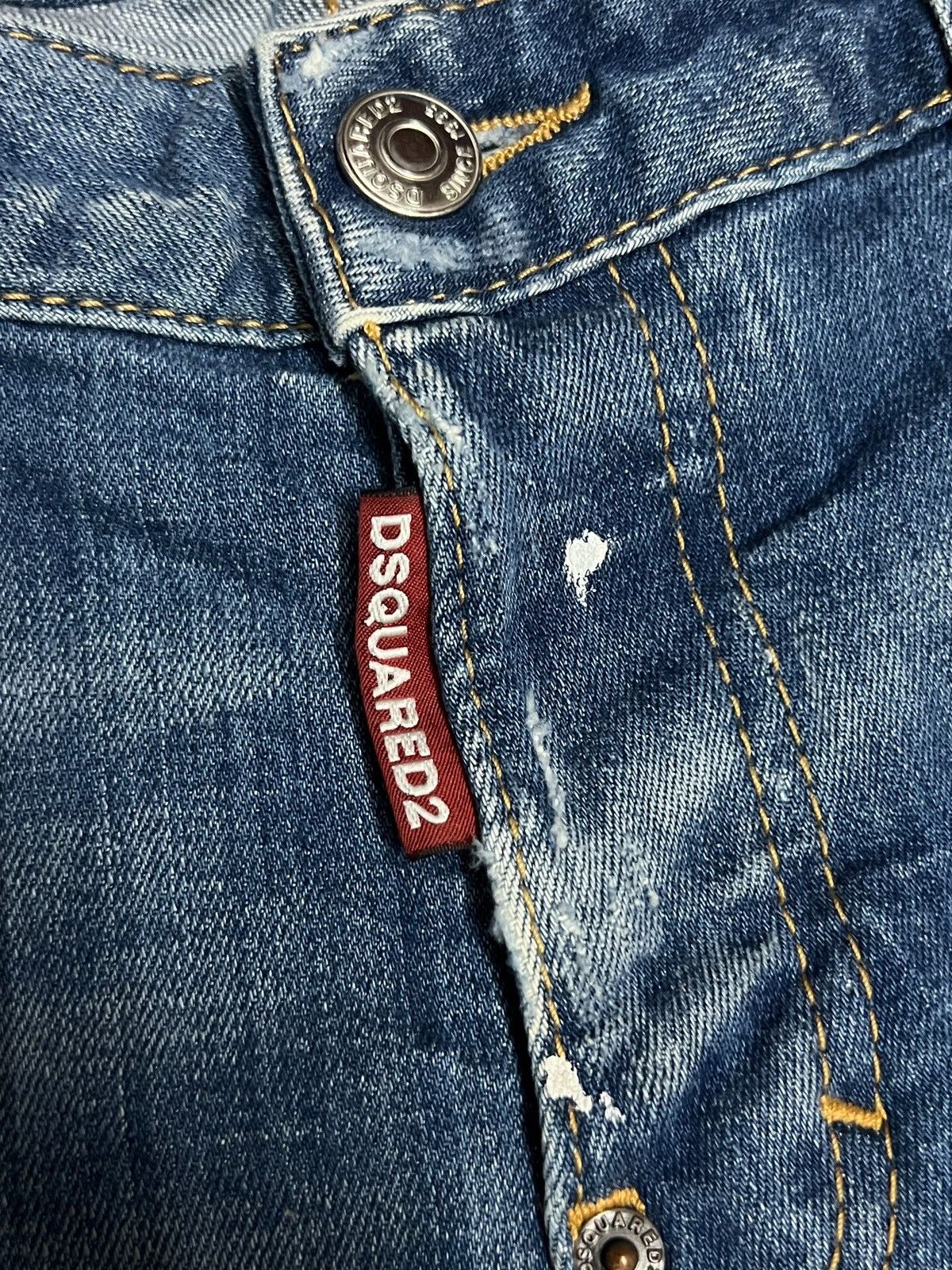 Dsquared2 Dsquared2 distressed blue stretch-cotton jeans Size US 40 / EU 56 - 7 Thumbnail