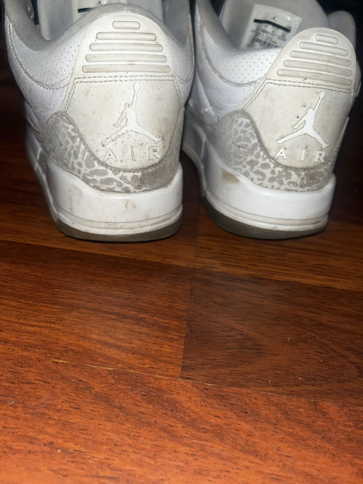 Jordan Brand Jordan 3 Pure White Size US 8 / EU 41 - 3 Thumbnail