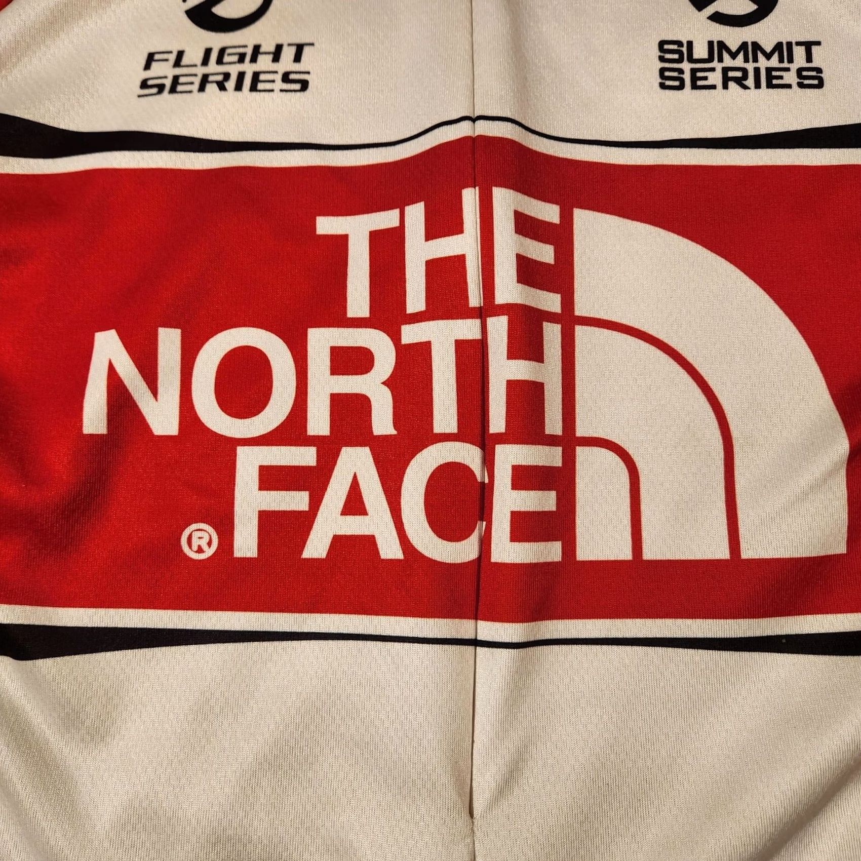 Vintage VINTAGE? No. The North Face Shirt Womens M Red Cycling Jersey Louis Garneau Made USA Size M / US 6-8 / IT 42-44 - 2 Thumbnail