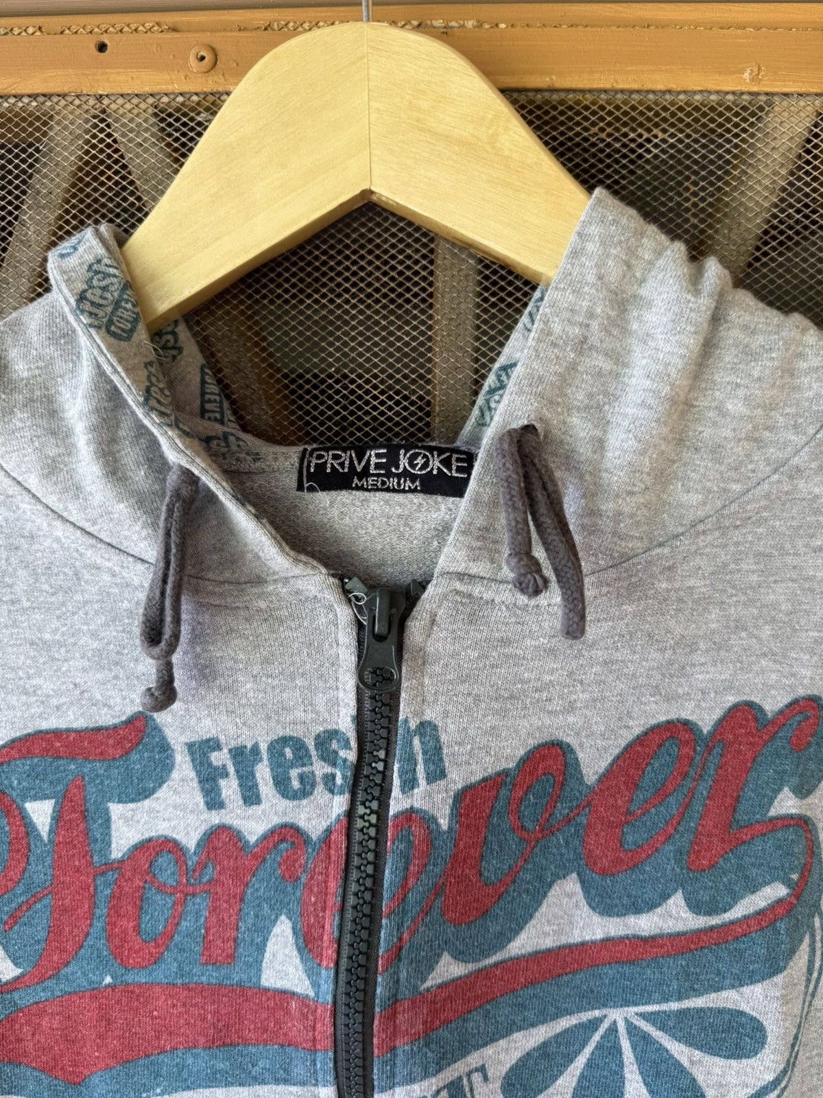 Hysteric Glamour Prive joke poem hoodie zipper Size US S / EU 44-46 / 1 - 4 Thumbnail