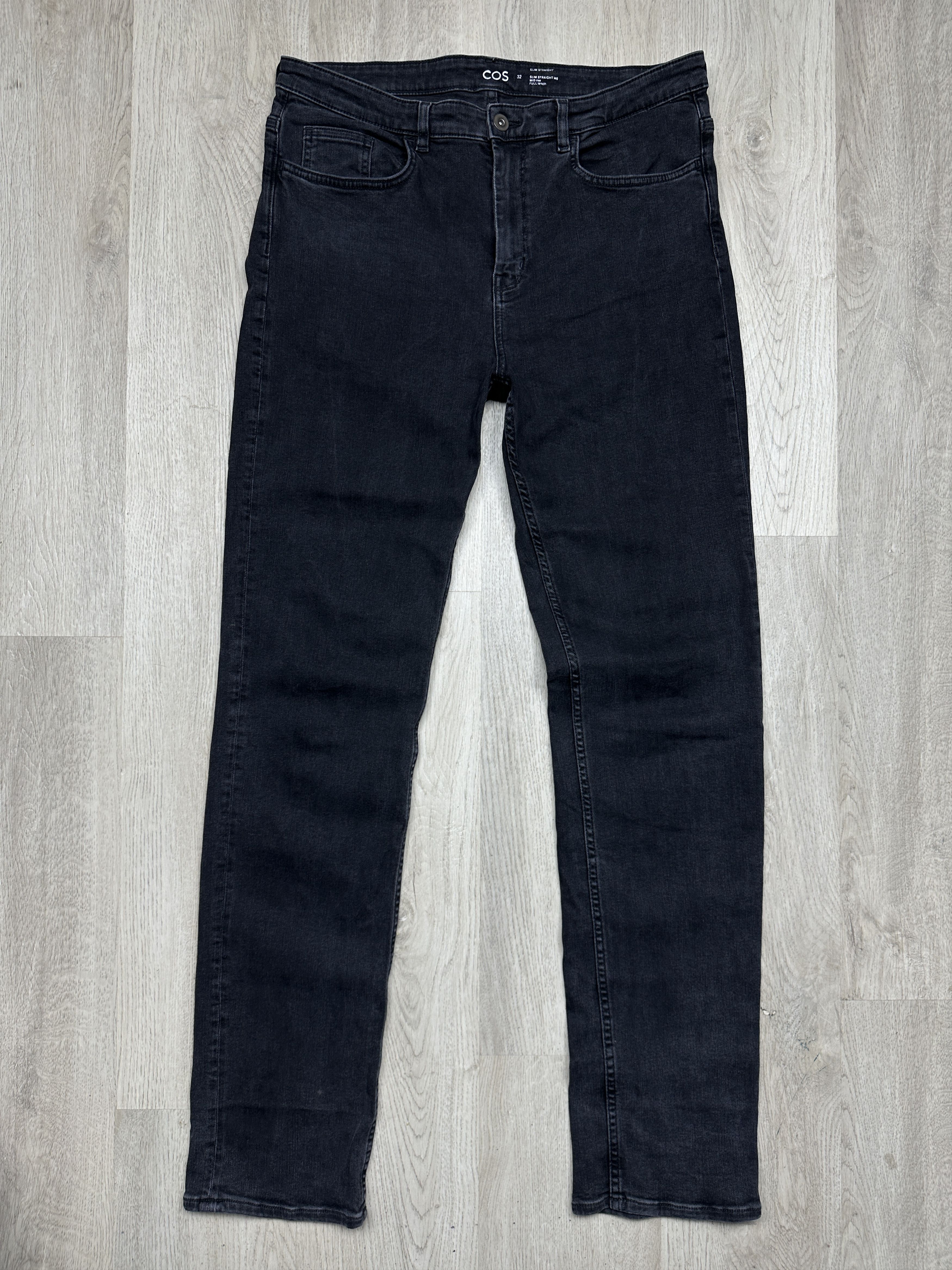 Cos Cos Mens Denim Pants Slim Straight Jeans Size US 32 / EU 48 - 1 Thumbnail