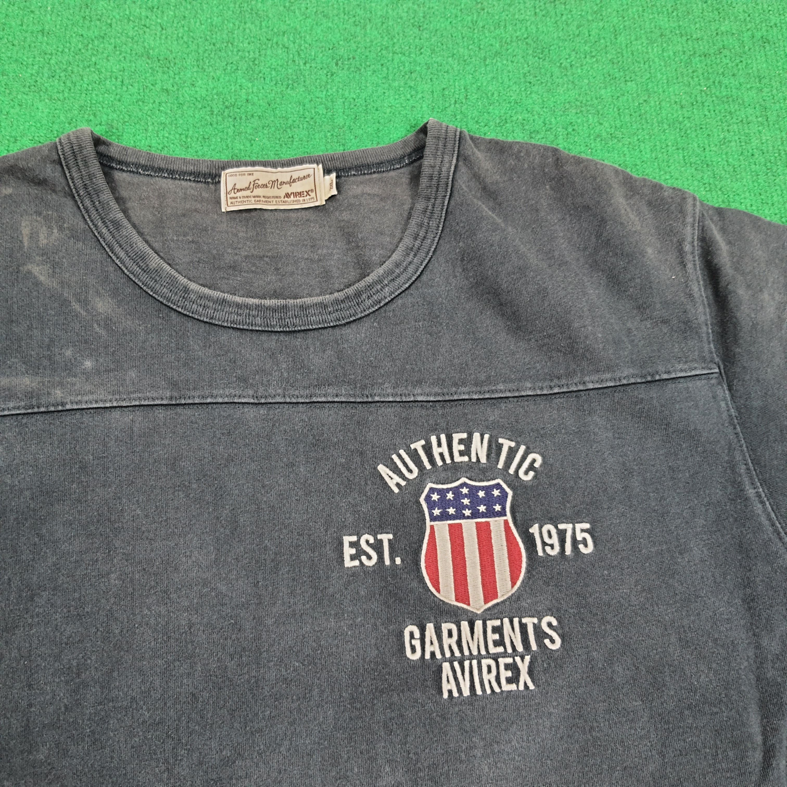 Avirex × Vintage Vintage Avirex USA Military Style Tshirt Size US XL / EU 56 / 4 - 5 Thumbnail