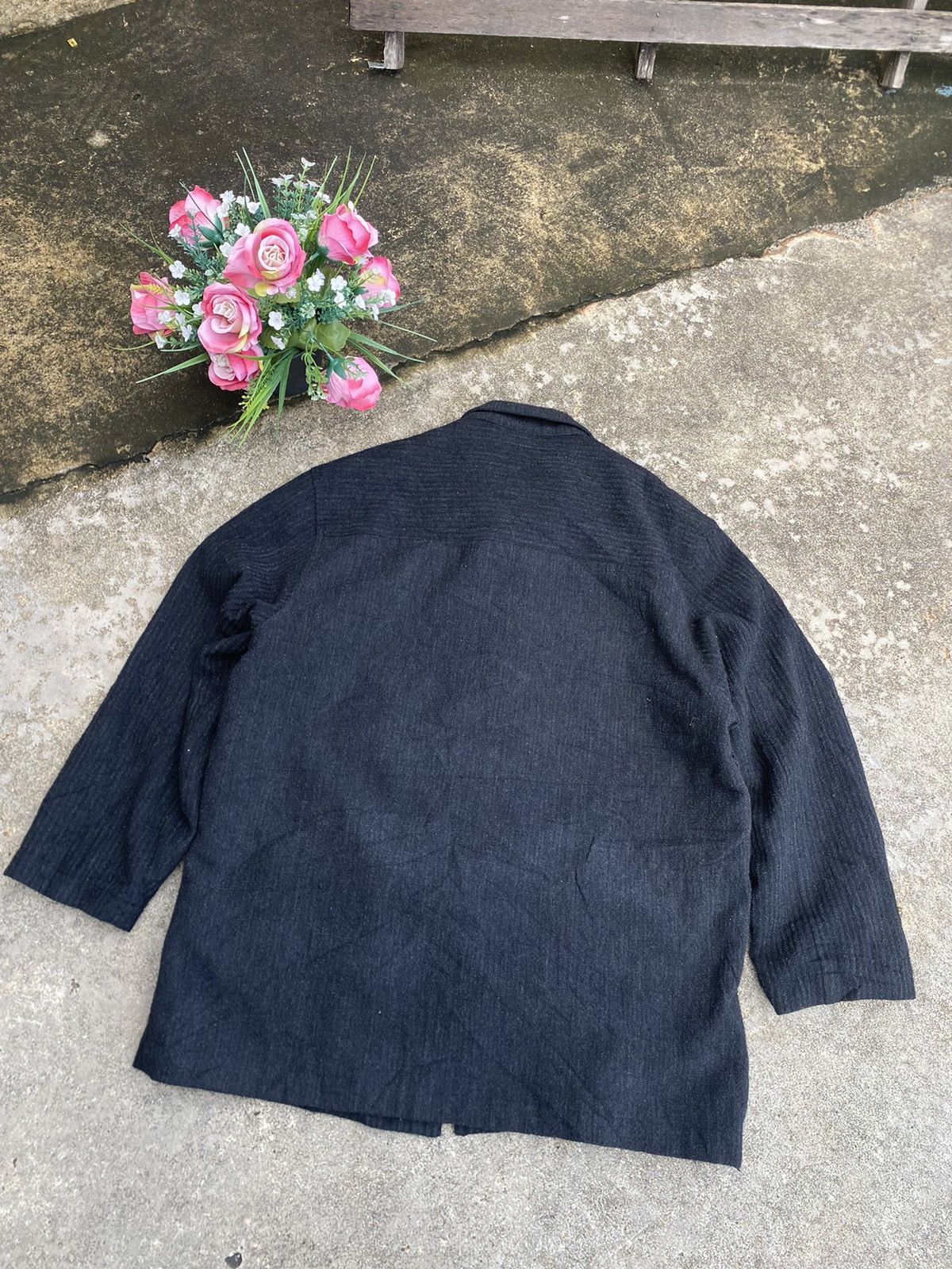 Kansai Yamamoto 🔥 Rare 🔥 Vintage Kansai Man by Kansai Yamamoto Wool Jacket Size US L / EU 52-54 / 3 - 5 Thumbnail