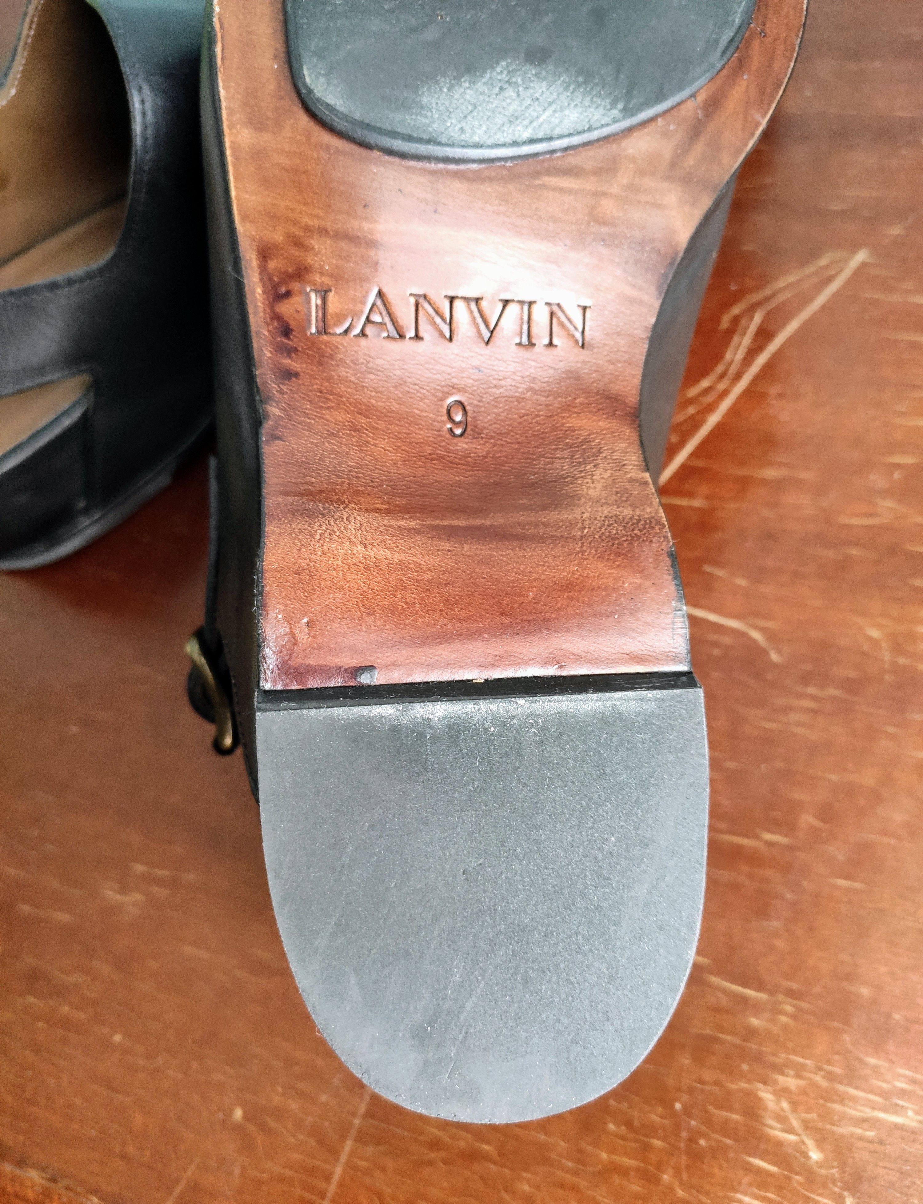 Lanvin Leather clogs.Like Guidi or Rick Owens shoes Size US 8 / EU 41 - 8 Thumbnail