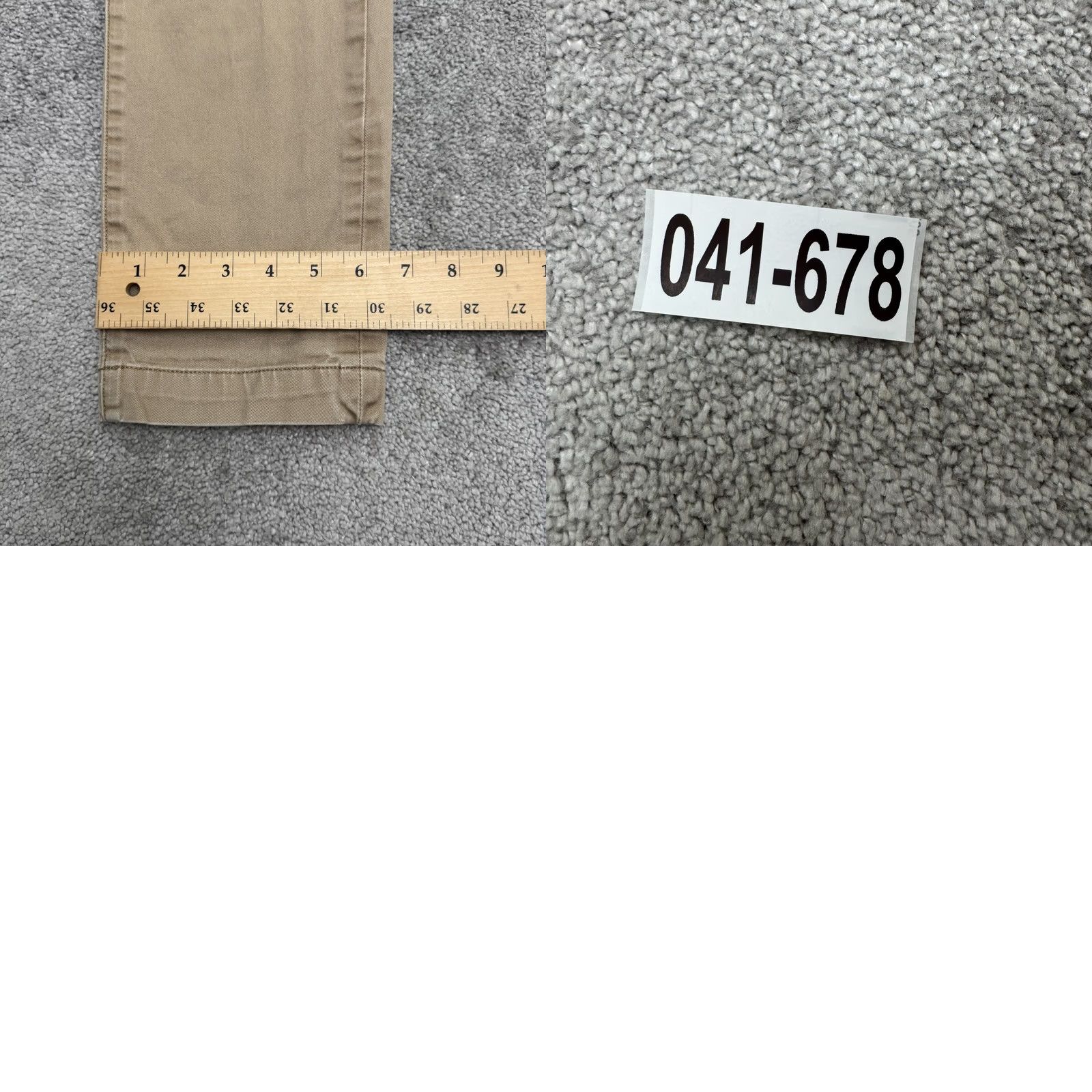 Lacoste Lacoste Slim Fit Chino Pants Mens 29x32 Khaki Brown Cotton Stretch Casual Preppy Size US 30 / EU 46 - 11 Thumbnail