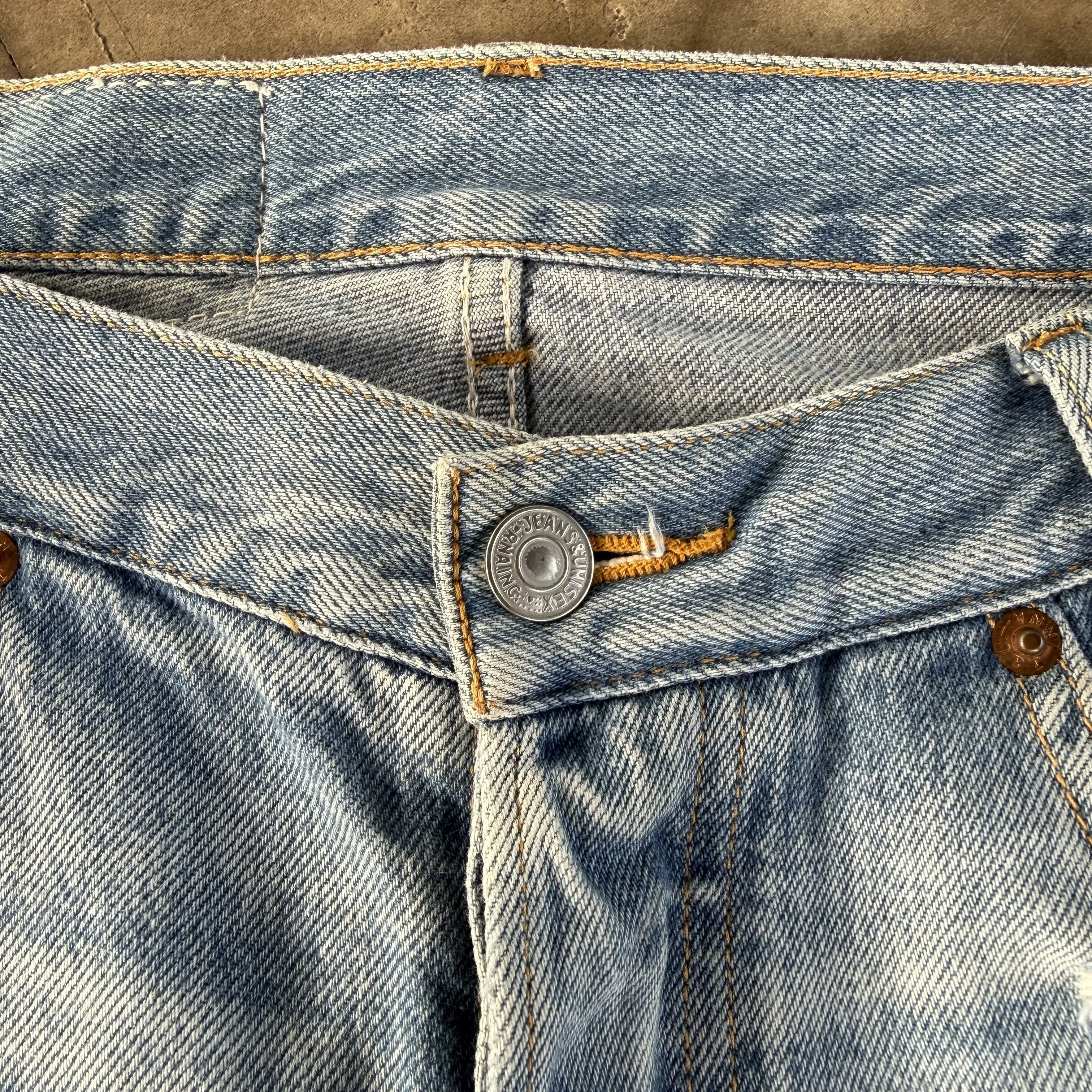 Japanese Brand Vintage RNA INC ButtonFly Distressed Denim Pants Size US 30 / EU 46 - 5 Thumbnail