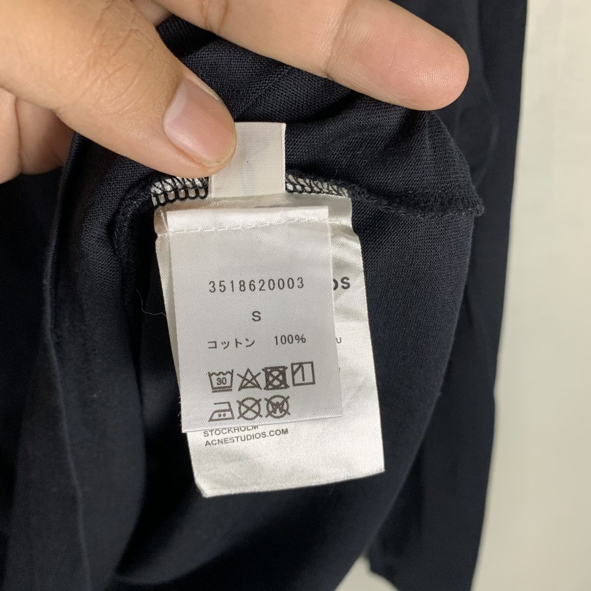 Acne Studios ACNE STUDIOS Half-Zip Long Sleeve Size US S / EU 44-46 / 1 - 11 Thumbnail
