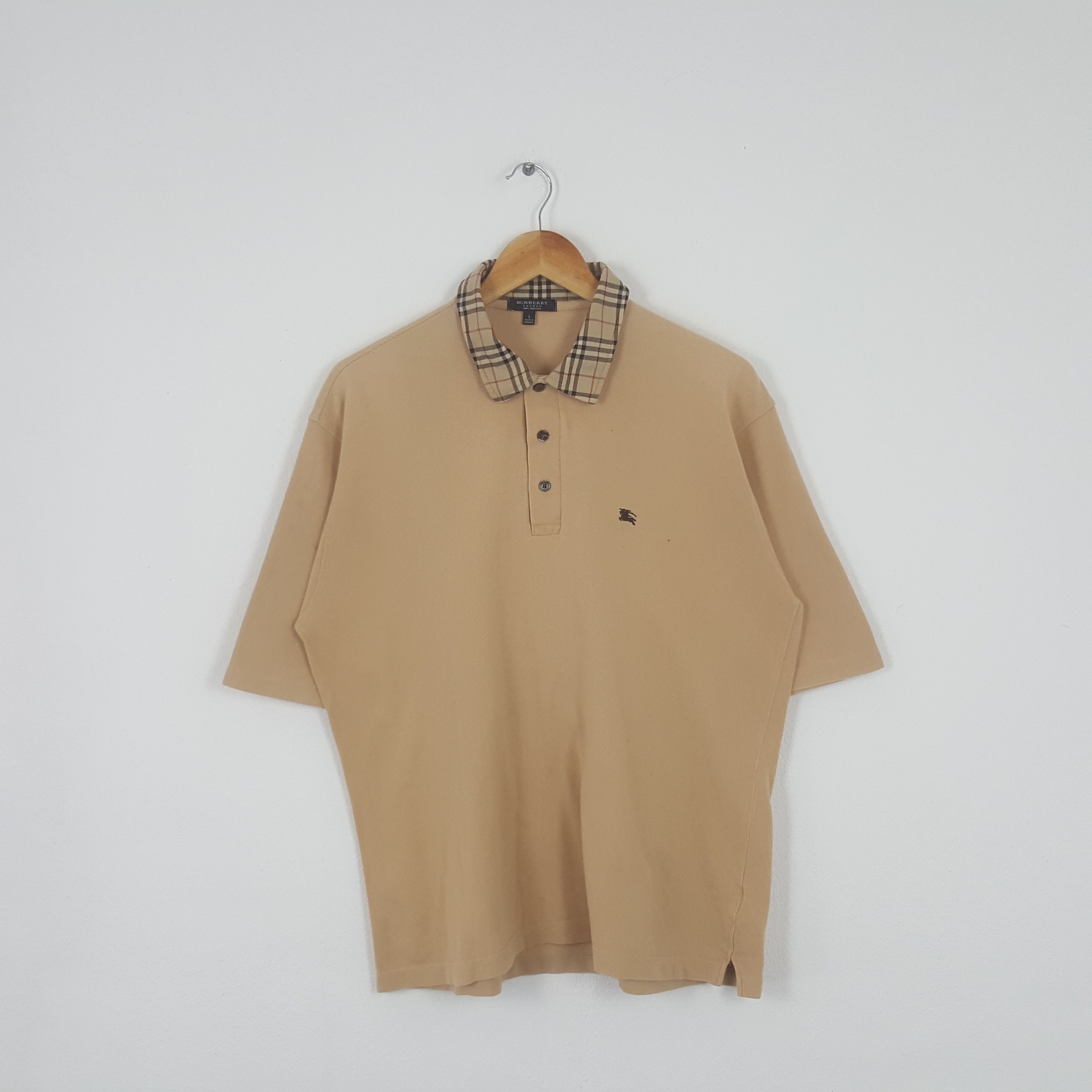 Vintage Burberry London Nova Check Polos