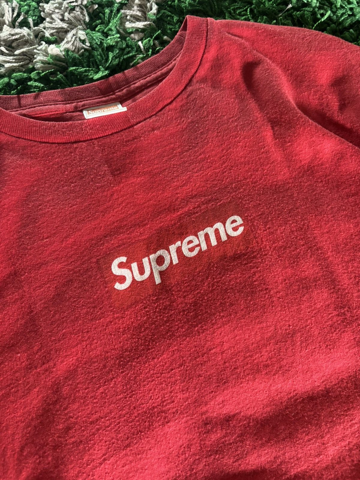 Supreme [2007] Supreme Red Tonal Box Logo Tee Size US XL / EU 56 / 4 - 3 Thumbnail