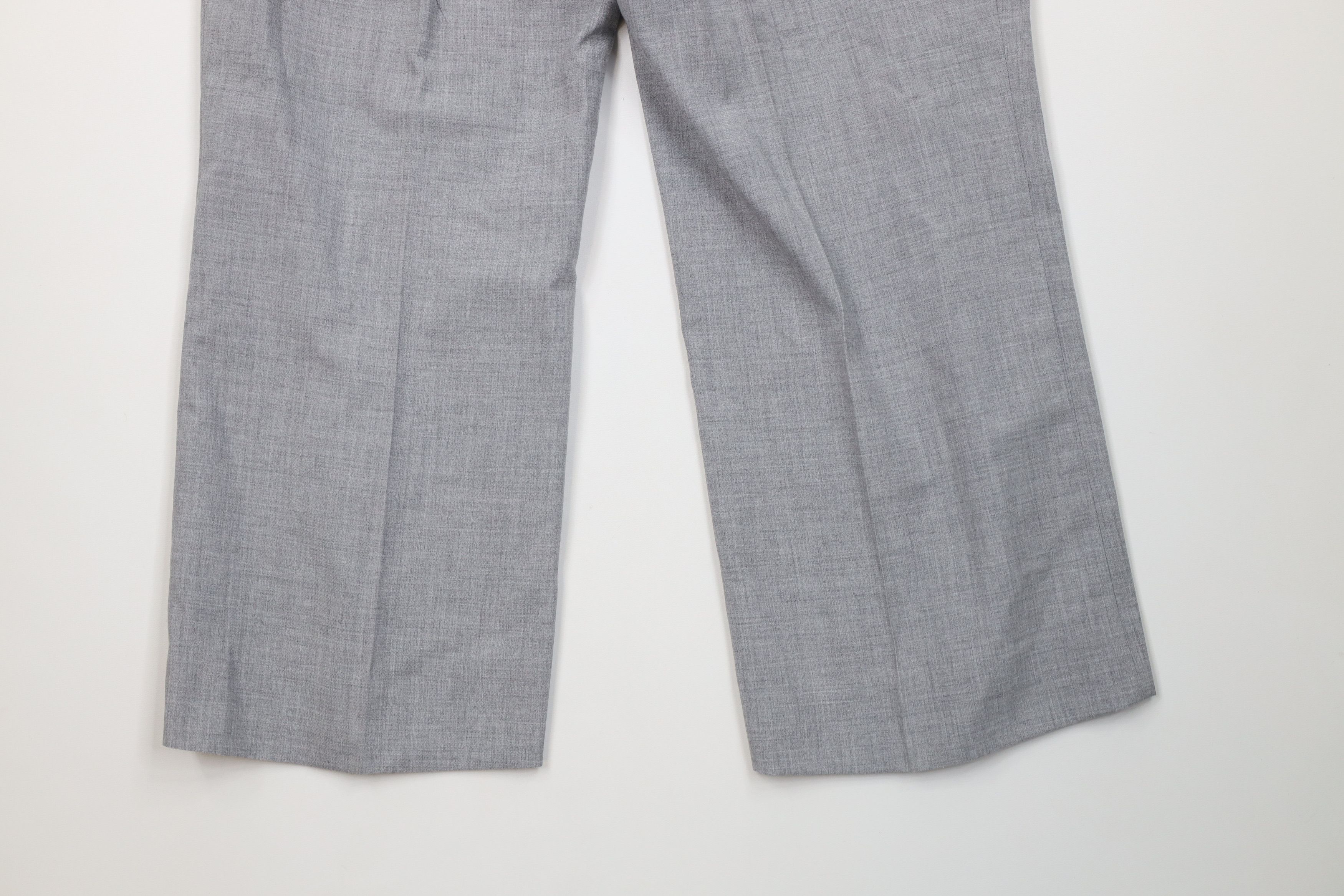 Vintage Vintage 70s Streetwear Chambray Bell Bottoms Pants Gray USA Size US 36 / EU 52 - 12 Thumbnail