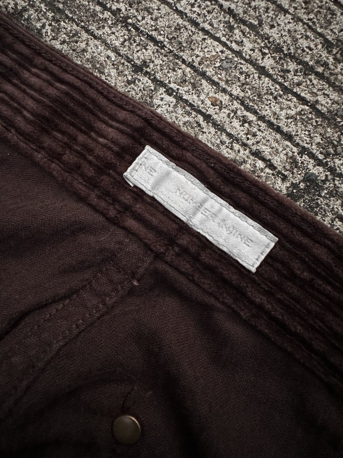 Number (N)ine Number(N)ine AW02 “nowhereman” Corduroy Pants Size US 30 / EU 46 - 12 Thumbnail