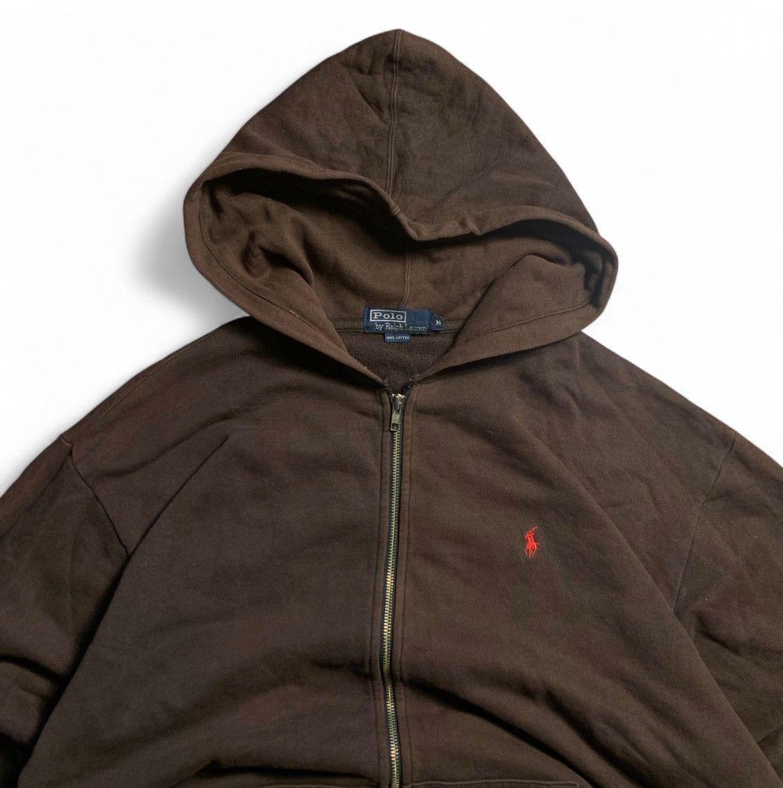 Polo Ralph Lauren Vintage 90s Polo Ralph Lauren Hoodie Baggy Zipper Size US M / EU 48-50 / 2 - 3 Thumbnail