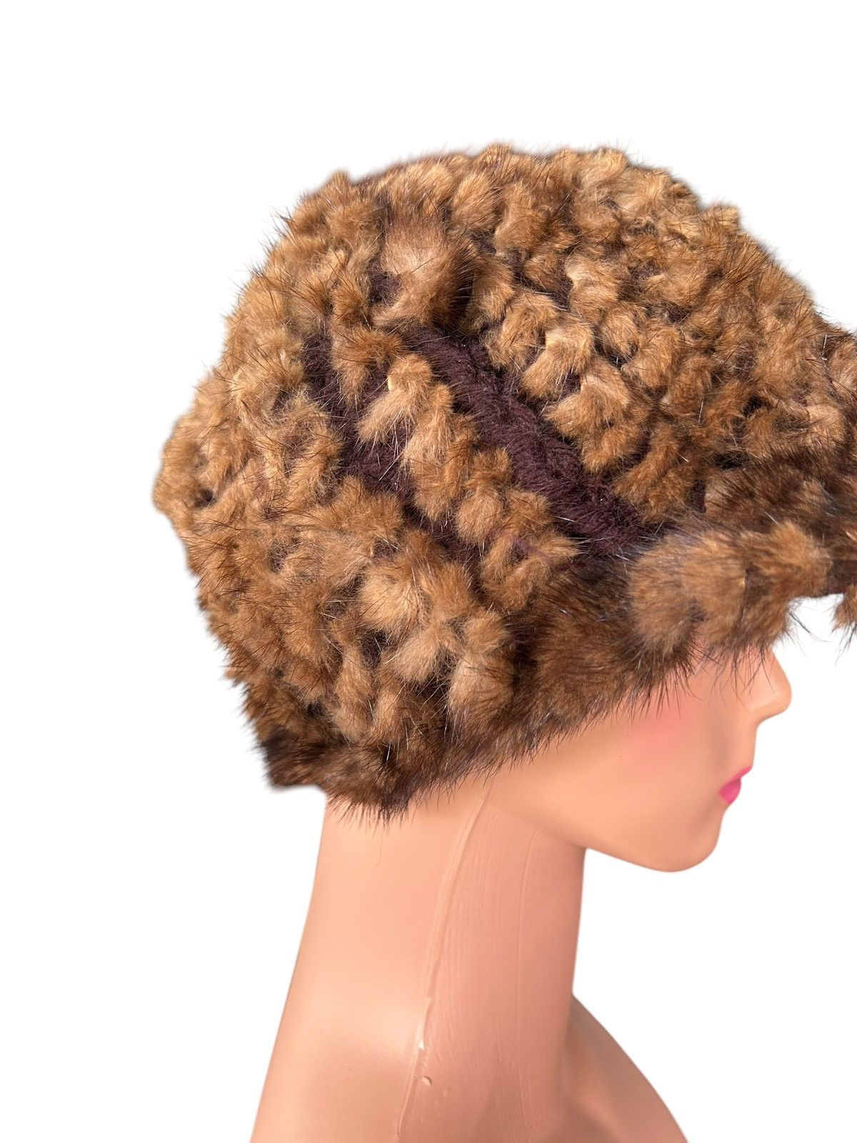 Japanese Brand × Kapital × Vintage Japanese Punk Bondage Style Fur Big Hats Rare Size ONE SIZE - 8 Thumbnail