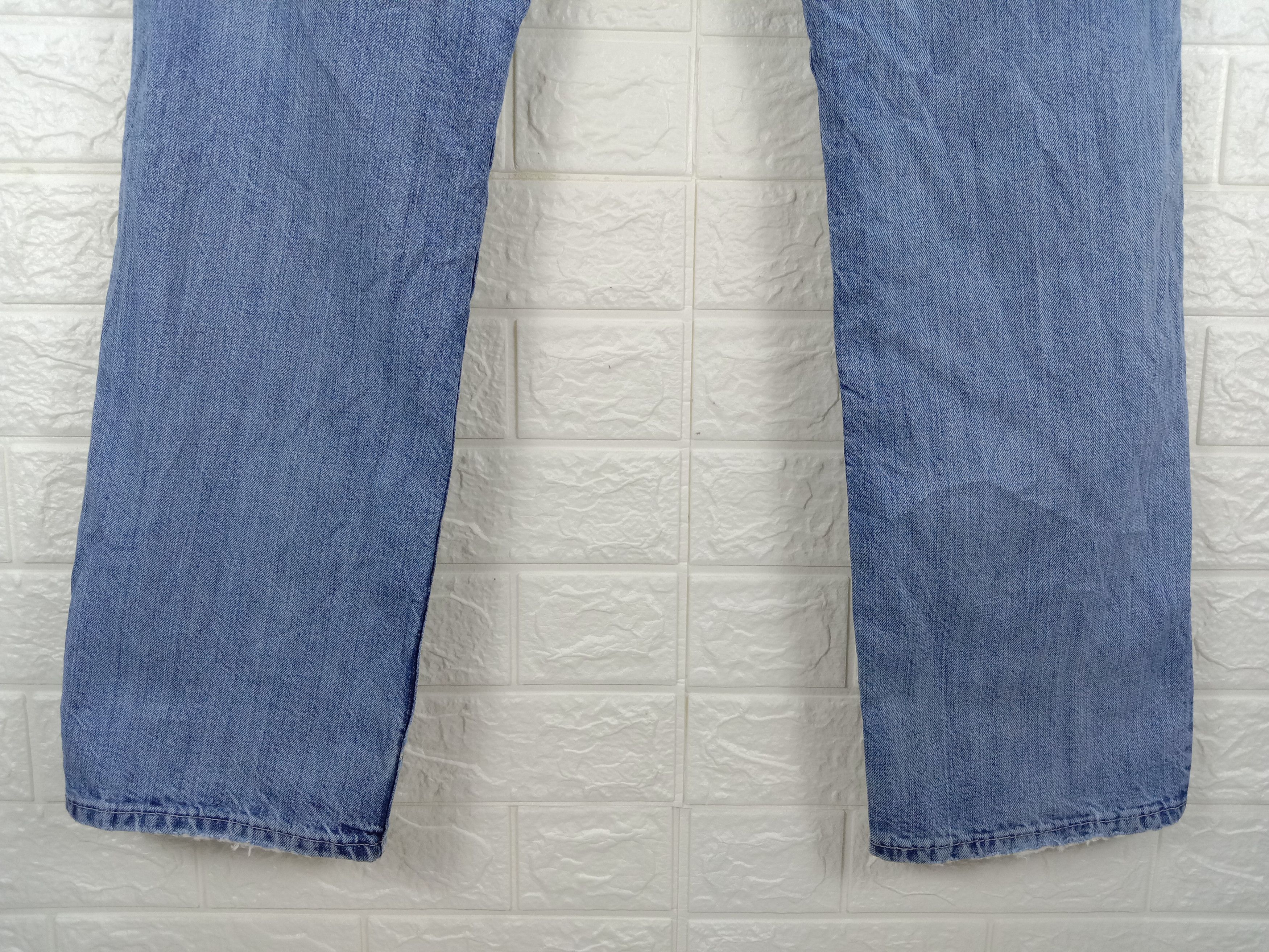 Levi's Vintage Levi's 514 Slim Straight Ripped Jeans Size US 32 / EU 48 - 8 Thumbnail