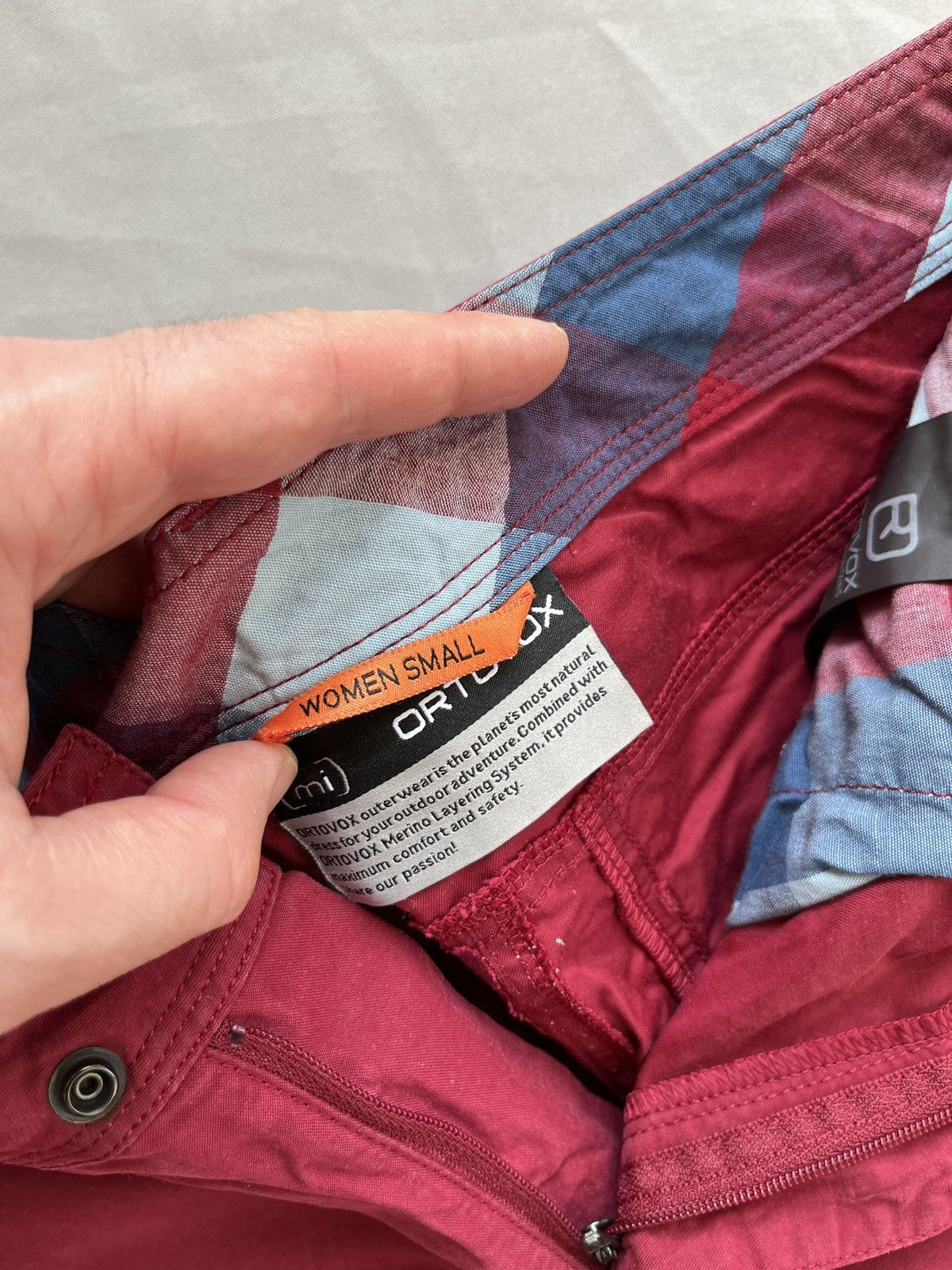 ORTOVOX ORTOVOX Red Outdoor Pants S Size 26" / US 2 / IT 38 - 11 Thumbnail