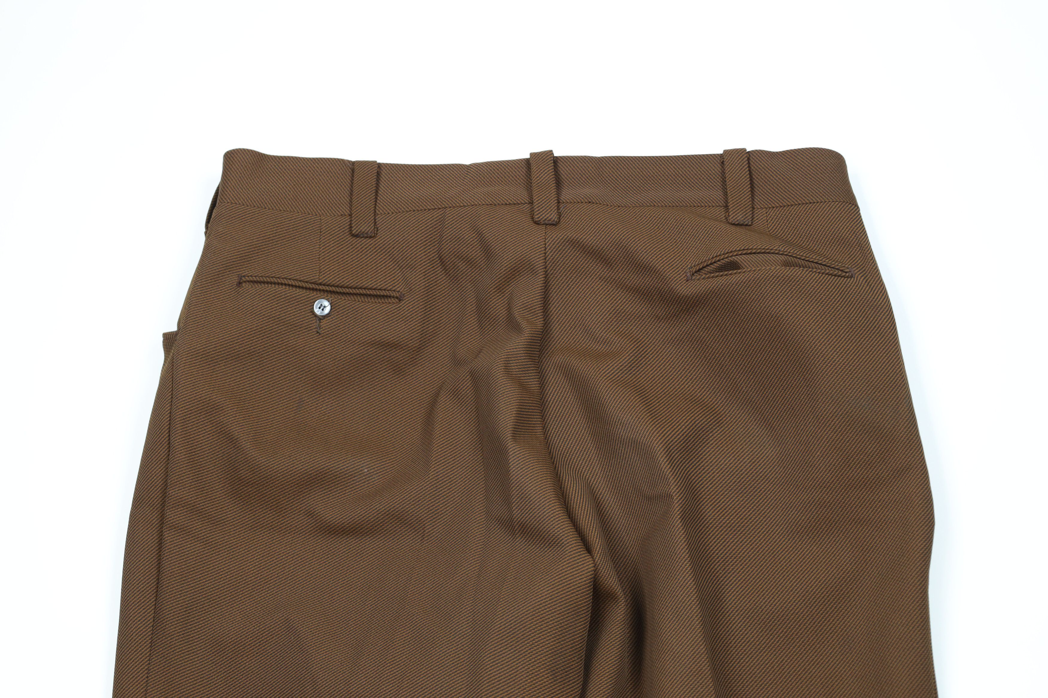 Vintage Vintage 70s Streetwear Bell Bottoms Chino Pants Brown USA Size US 38 / EU 54 - 8 Thumbnail