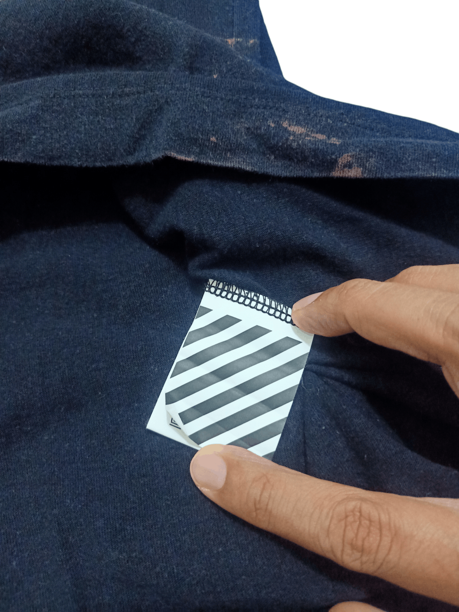 Off-White × Virgil Abloh Off-White Tape Arrows Oversized Tee T-Shirt Size US L / EU 52-54 / 3 - 10 Thumbnail