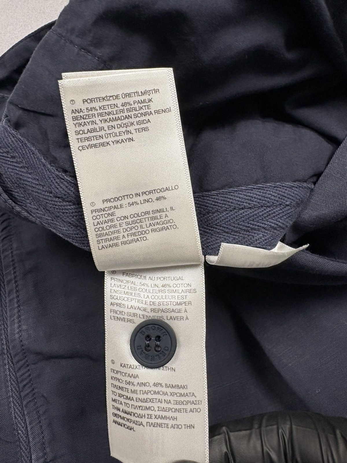 Orlebar Brown Orlebar Brown Tailored Shorts Navy Linen Cotton Portugal 32 Size US 32 / EU 48 - 13 Thumbnail
