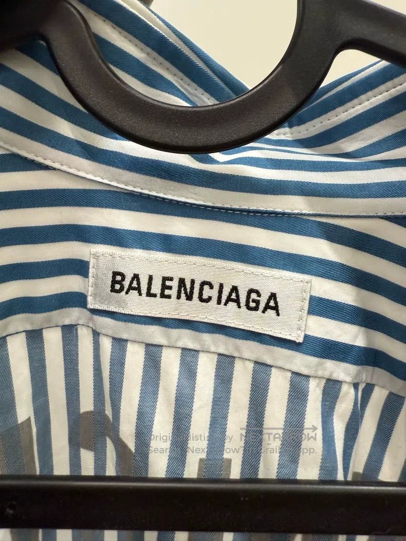 Balenciaga Balenciaga Striped shirt Size XS / US 0-2 / IT 36-38 - 5 Thumbnail