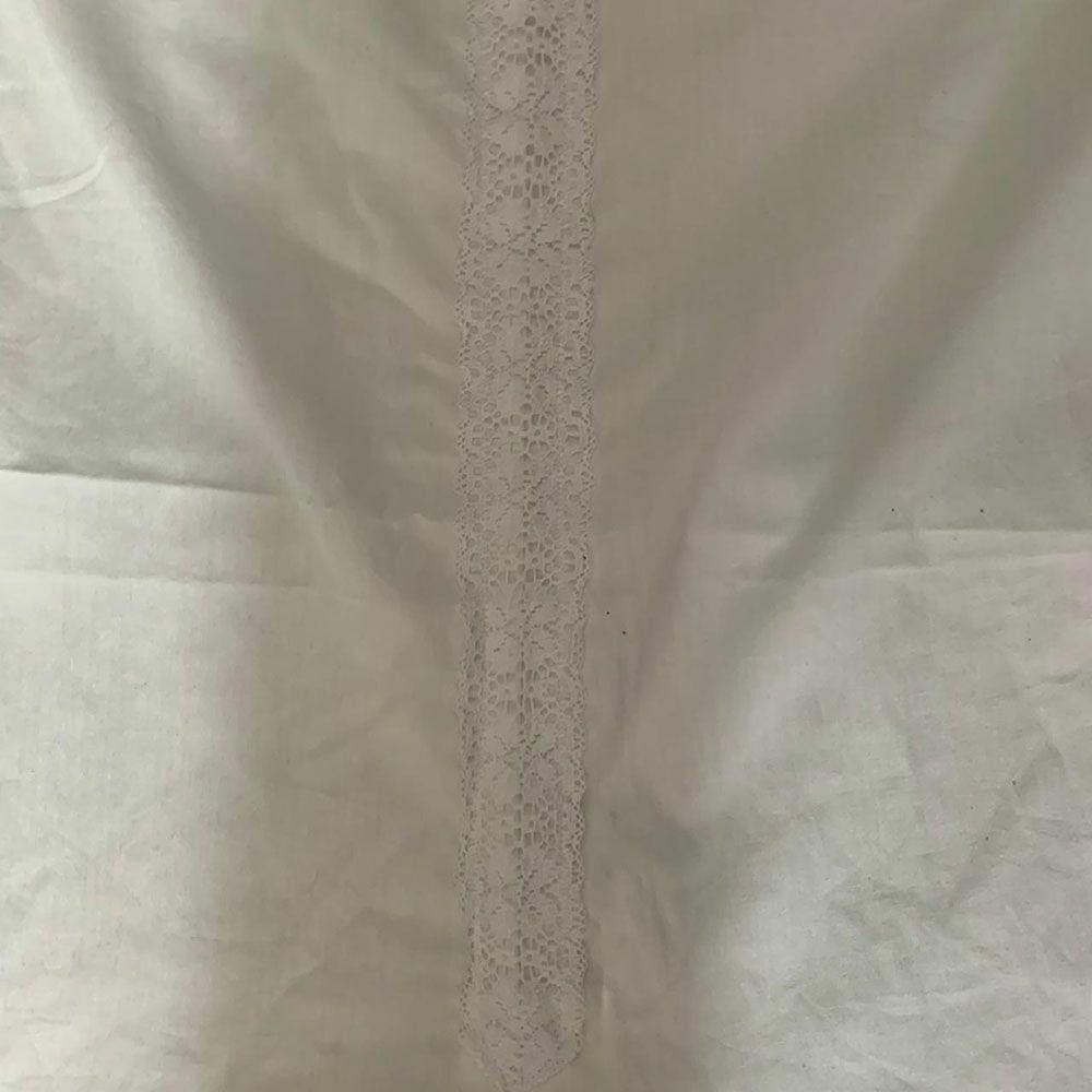 Designer Pre Owned White Hand Made Dress S Size S / US 4 / IT 40 - 4 Thumbnail