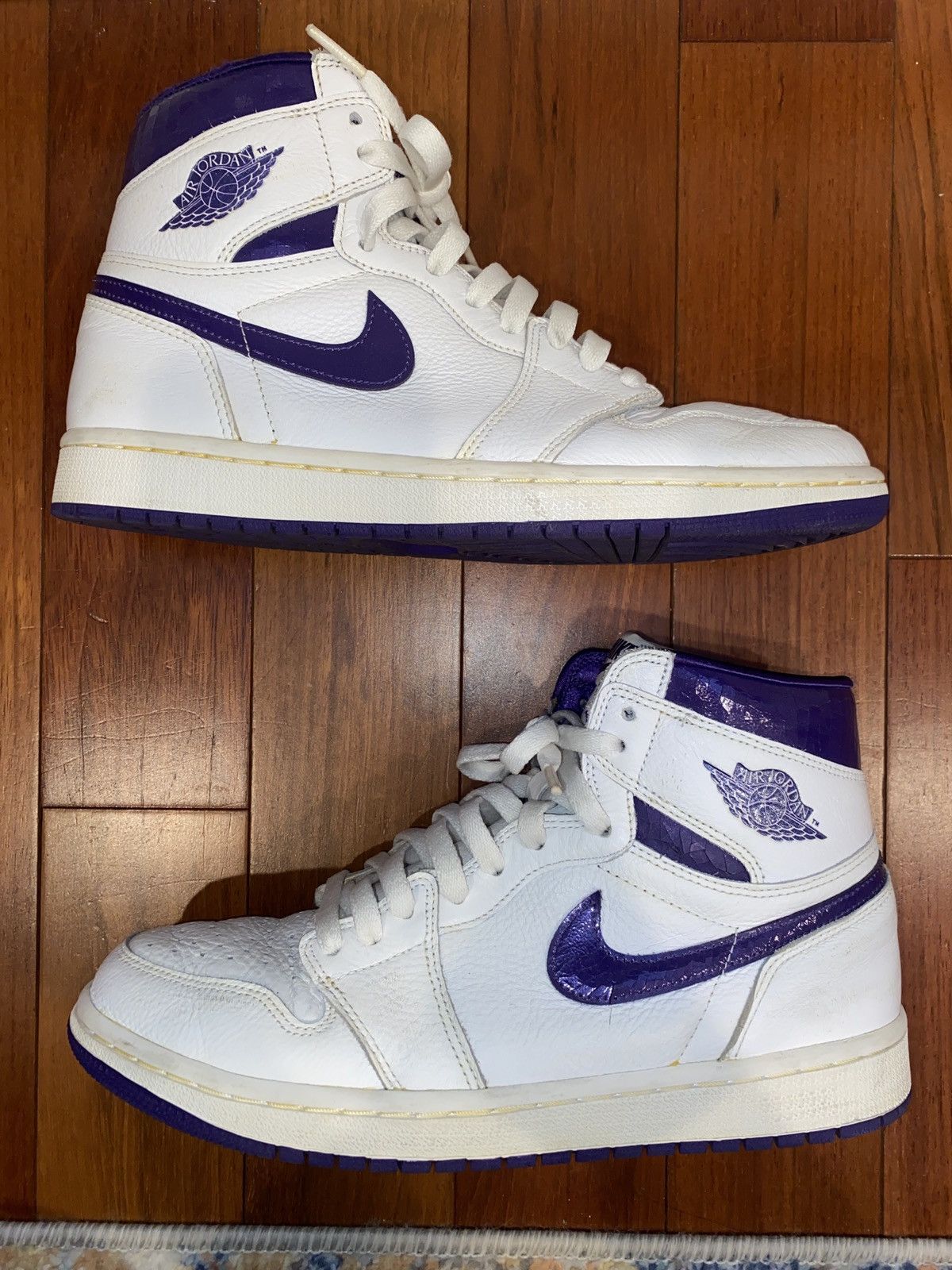Jordan Brand × Nike Jordan 1 Retro High “Court Purple” Size US 9 / EU 42 - 2 Thumbnail