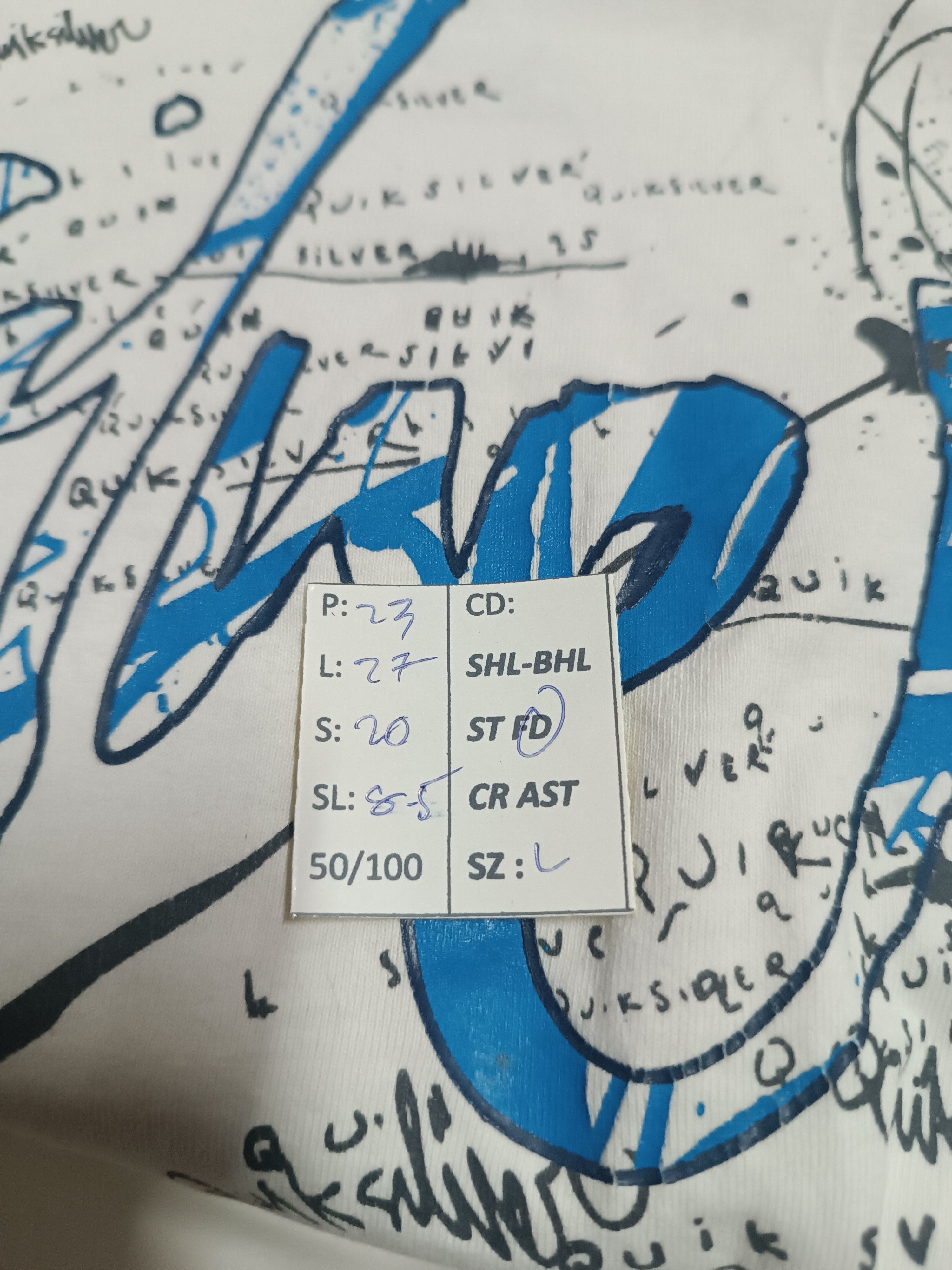 Quiksilver VINTAGE 90S QUIKSILVER CRAZY DESIGN Y2K STYLE VERY RARE Size US L / EU 52-54 / 3 - 21 Thumbnail