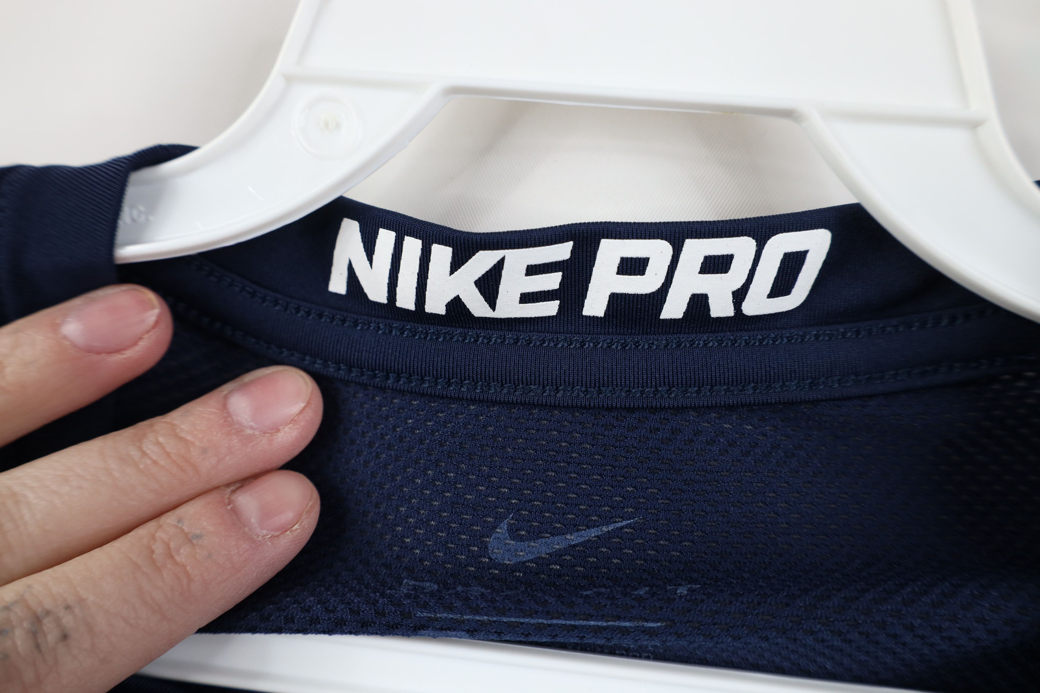 Nike Nike Pro Combat Swoosh Compression Training T-Shirt Blue Size US M / EU 48-50 / 2 - 5 Thumbnail