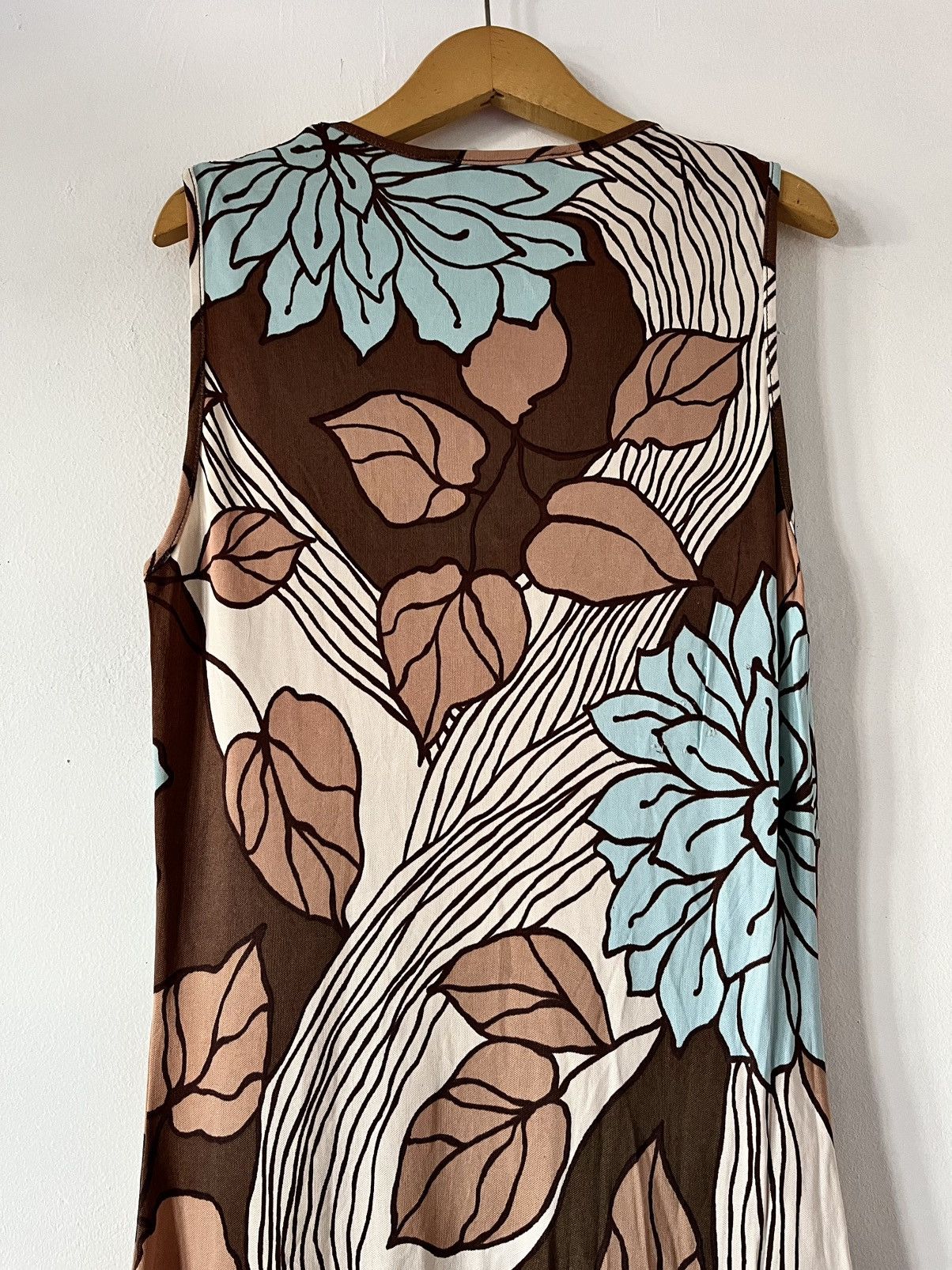 Morgan De Toi Vintage Morgan De Toi Floral Print Maxi Bodycon Dress Size M / US 6-8 / IT 42-44 - 8 Thumbnail