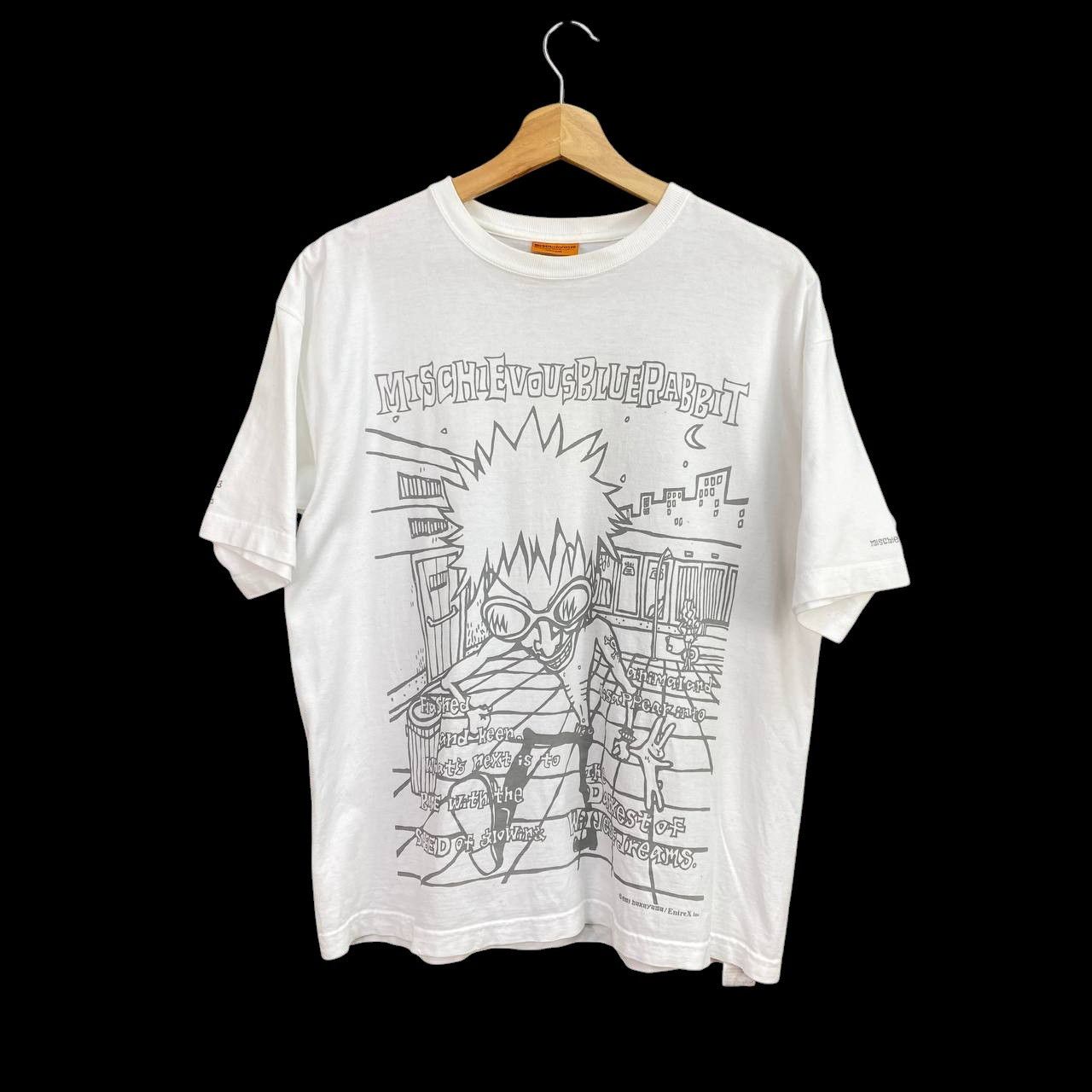 Japanese Brand ANIME JAPAN Crazy Mad Punk Mischievous Blue Rabbit anime Size US M / EU 48-50 / 2 - 1 Thumbnail