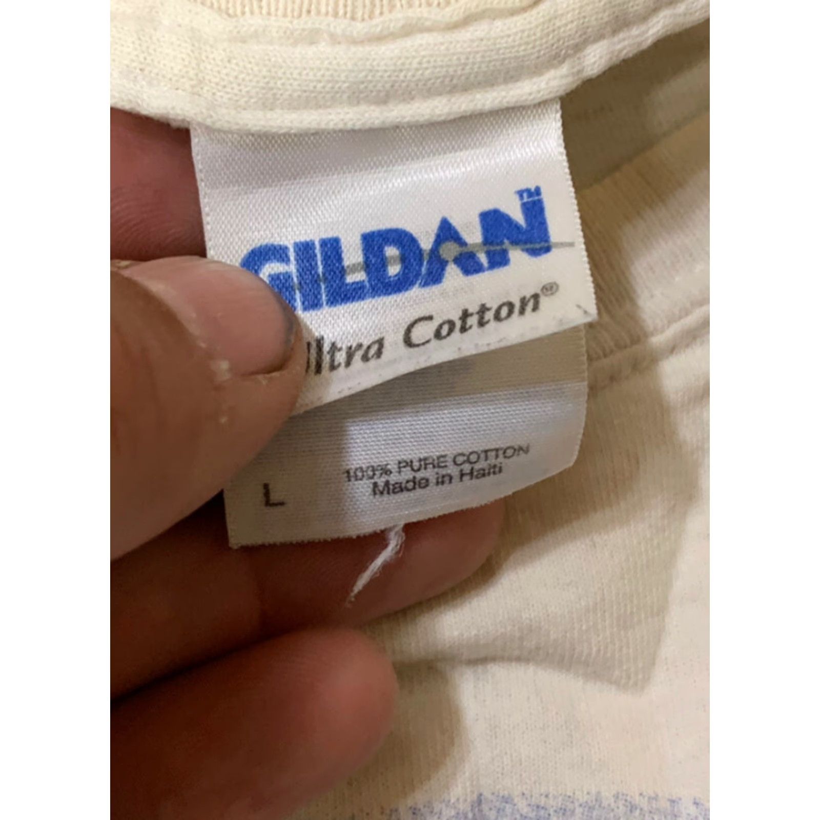 Gildan VINTAGE 90s Gildan Corvette Stingray T Shirt Adult Large White Size US L / EU 52-54 / 3 - 5 Thumbnail