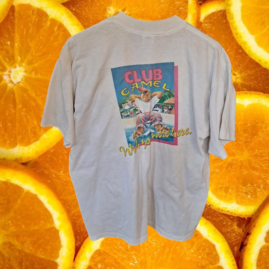 Other Vintage Club Camel Cigarette Shirt with Camel on Back Size X Size US XL / EU 56 / 4 - 4 Thumbnail